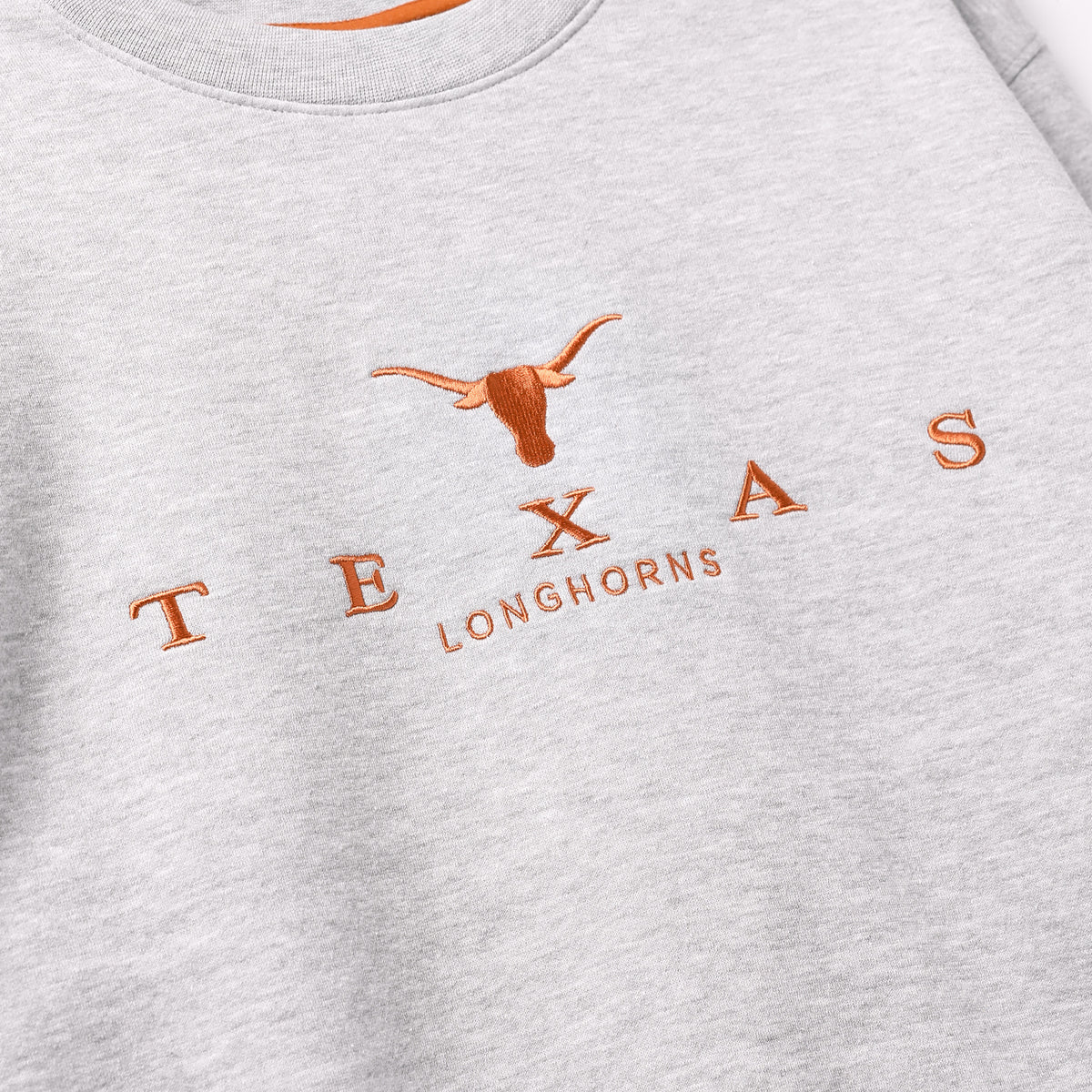 Champion Texas Longhorns Skybox Contrast Fleece Crewneck