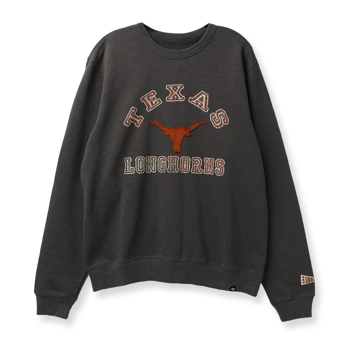 Texas Longhorns '47 Spellout French Terry Fleece Crew