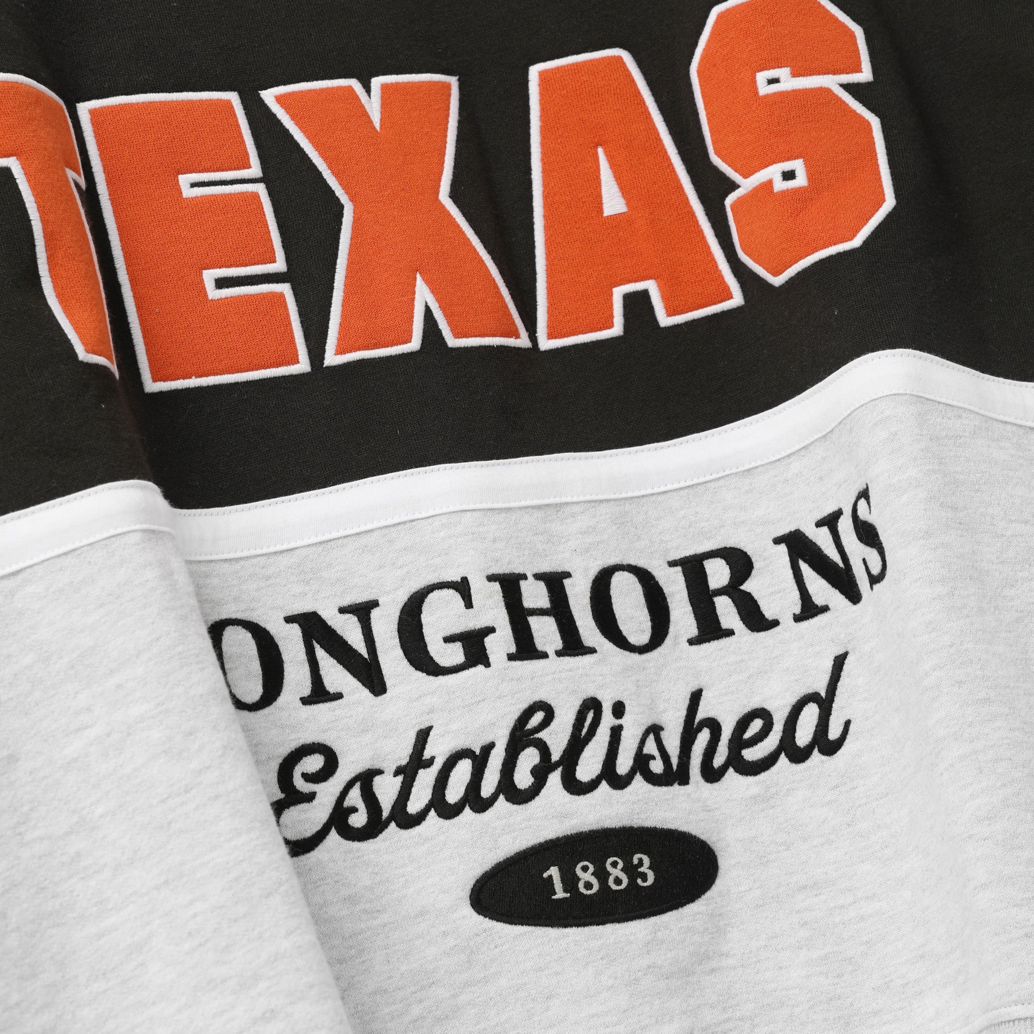 Texas Longhorns '47 Blockfield All Over Fleece Crew