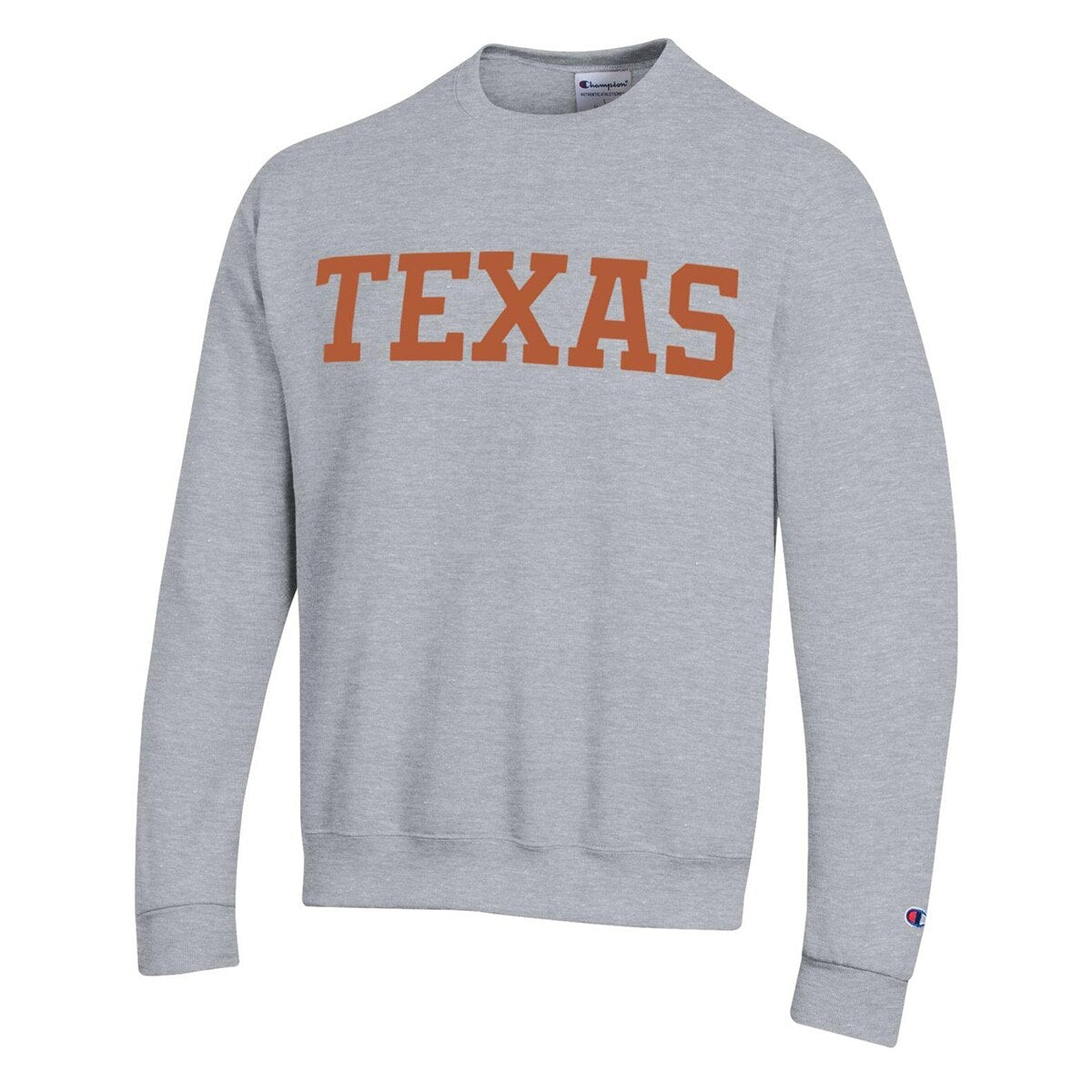 Champion Texas Longhorns Block Crewneck Fleece