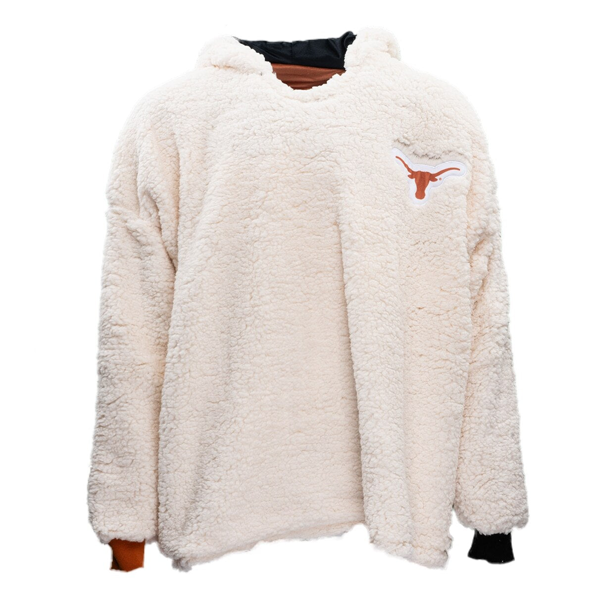 Texas Longhorns Reversible Colorblock Blanket Fleece Hoodeez