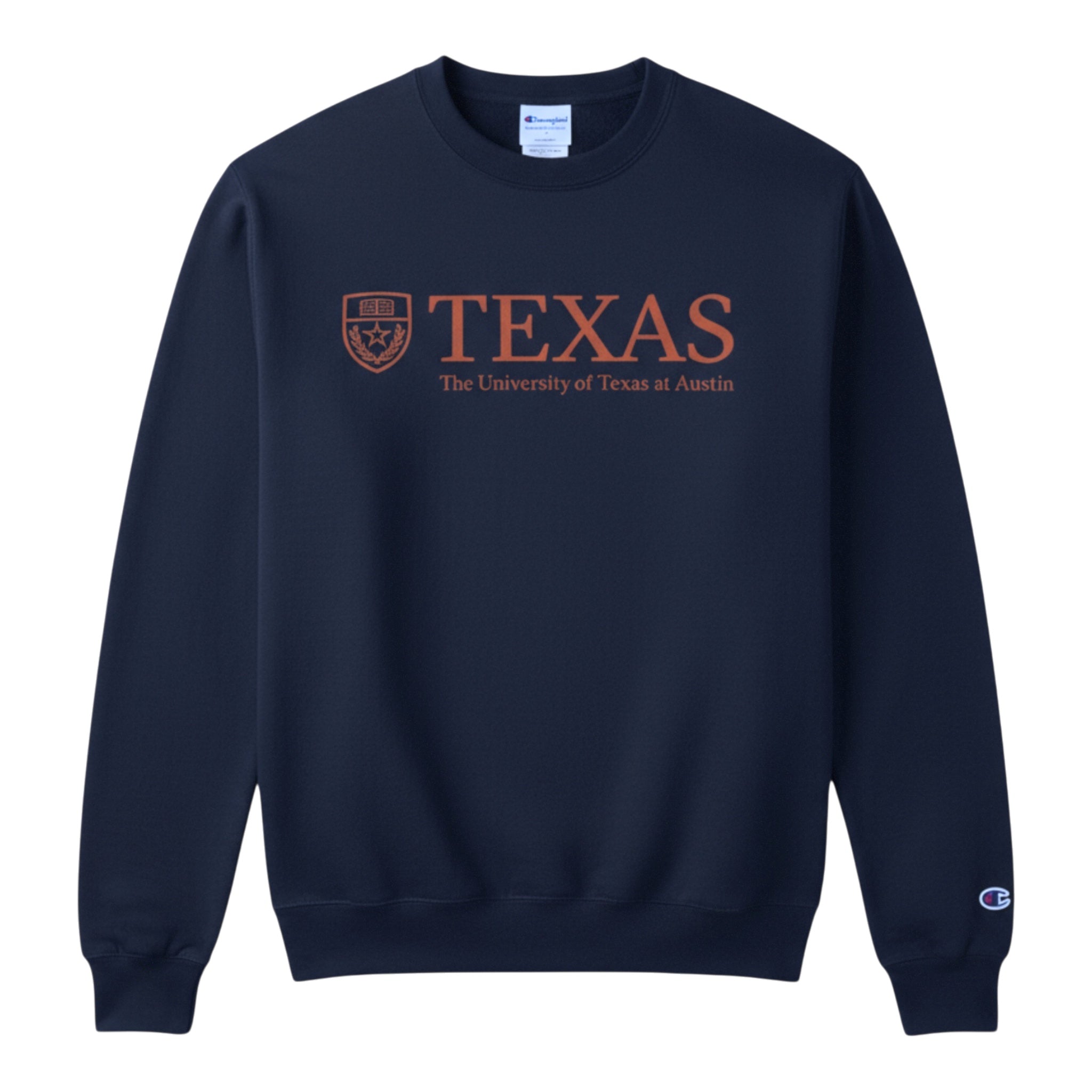 Champion University of Texas Shield Fleece Sweatshirt Champion University of Texas Shield Fleece Sweatshirt