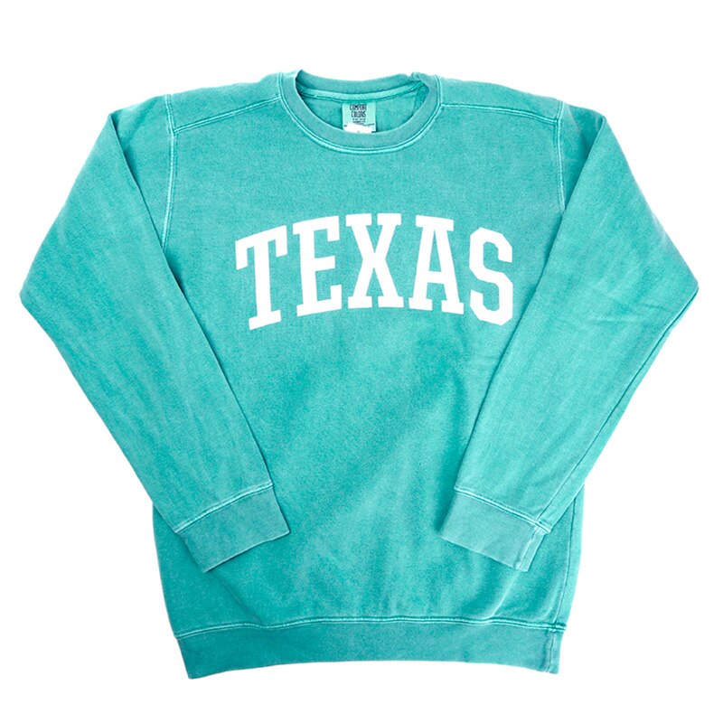 Comfort Colors Collection - Texas Crew Sweatshirt