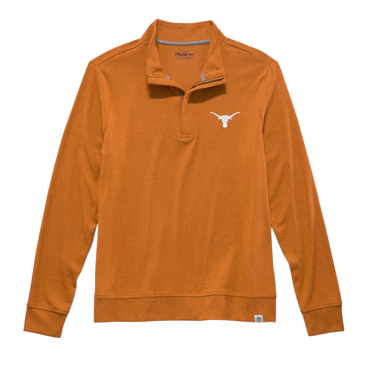 Texas Longhorns Hero Twill Mock Fleece Quarter Zip