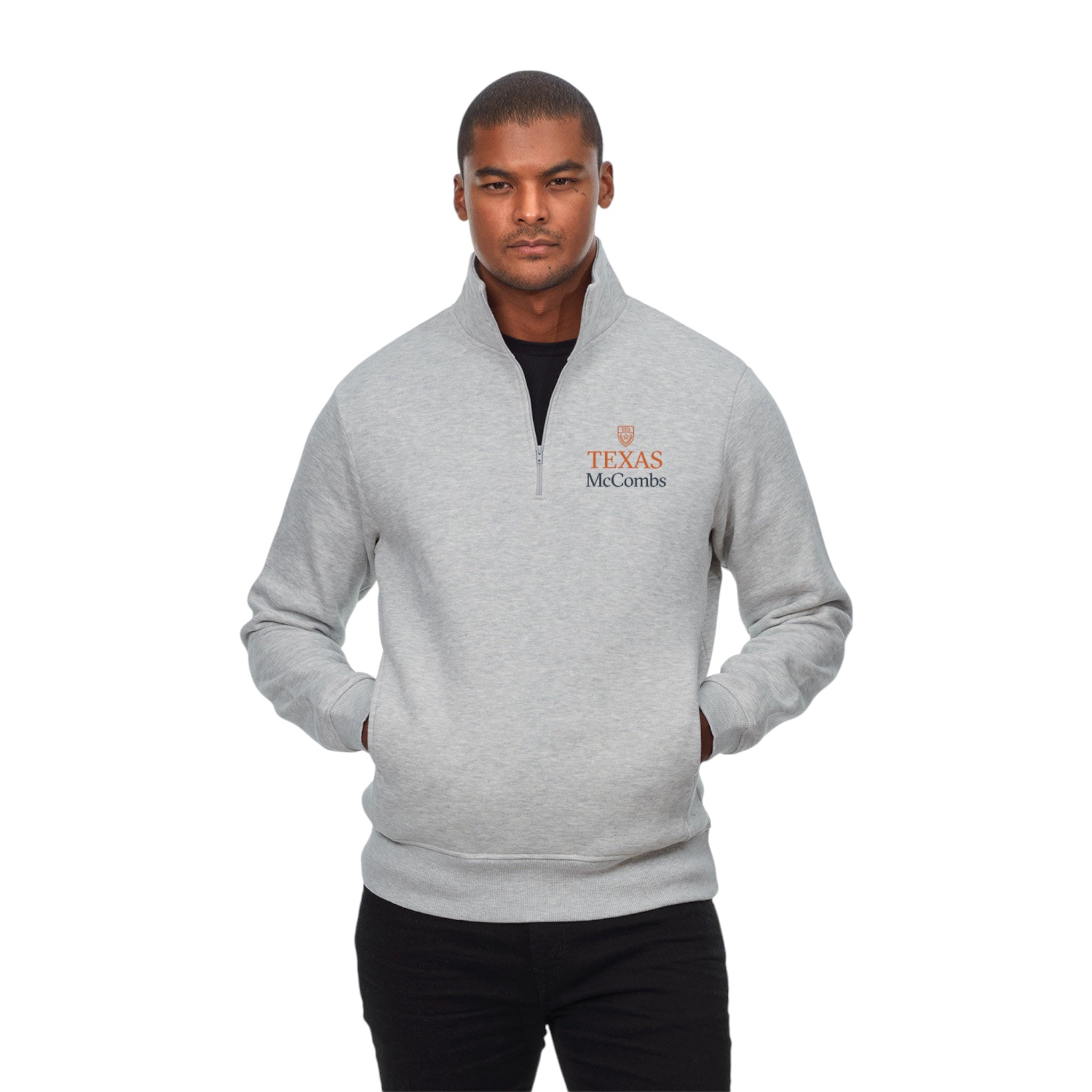 University of Texas School of Business Fleece Quarter Zip