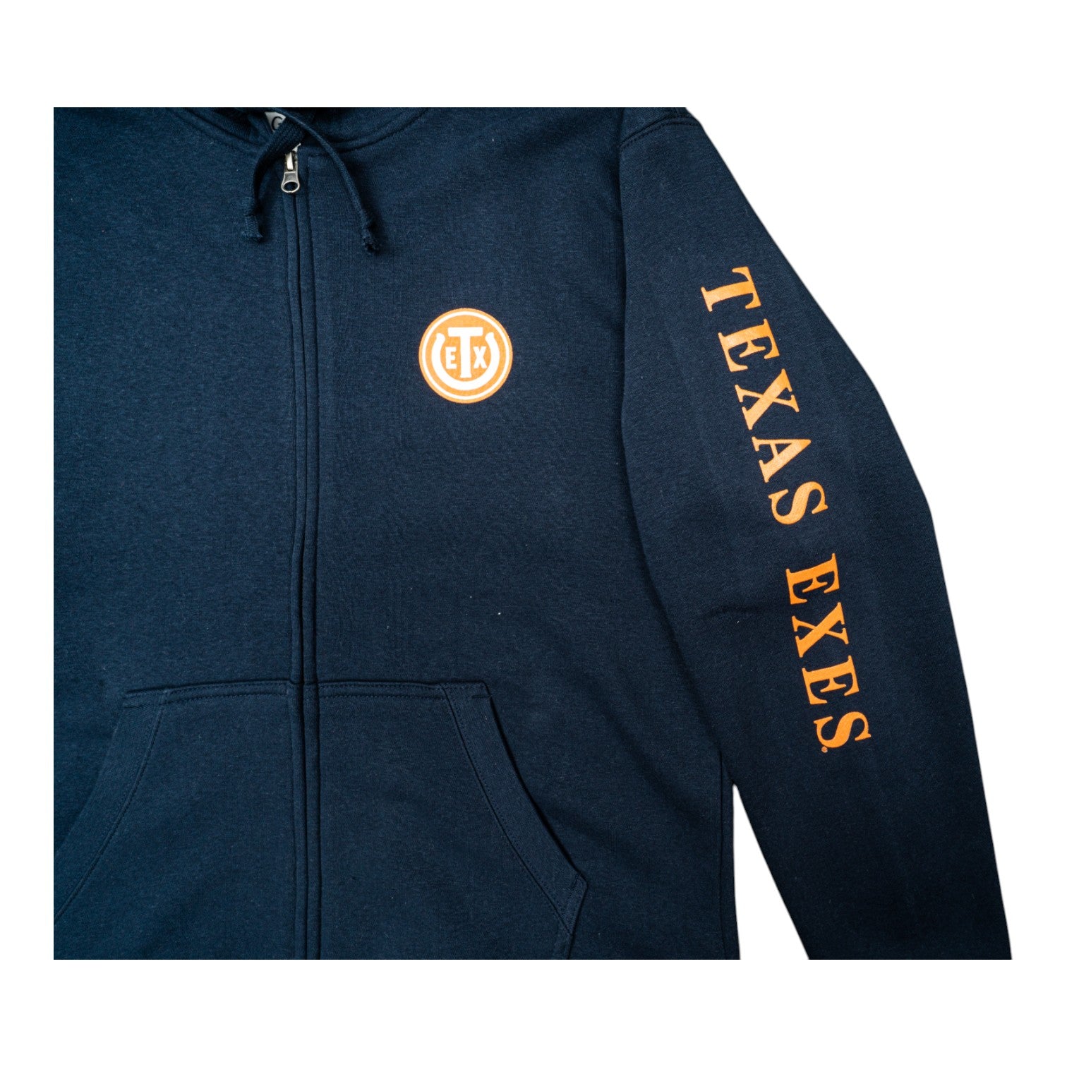 Full Zip Gear Big Cotton Texas Exes