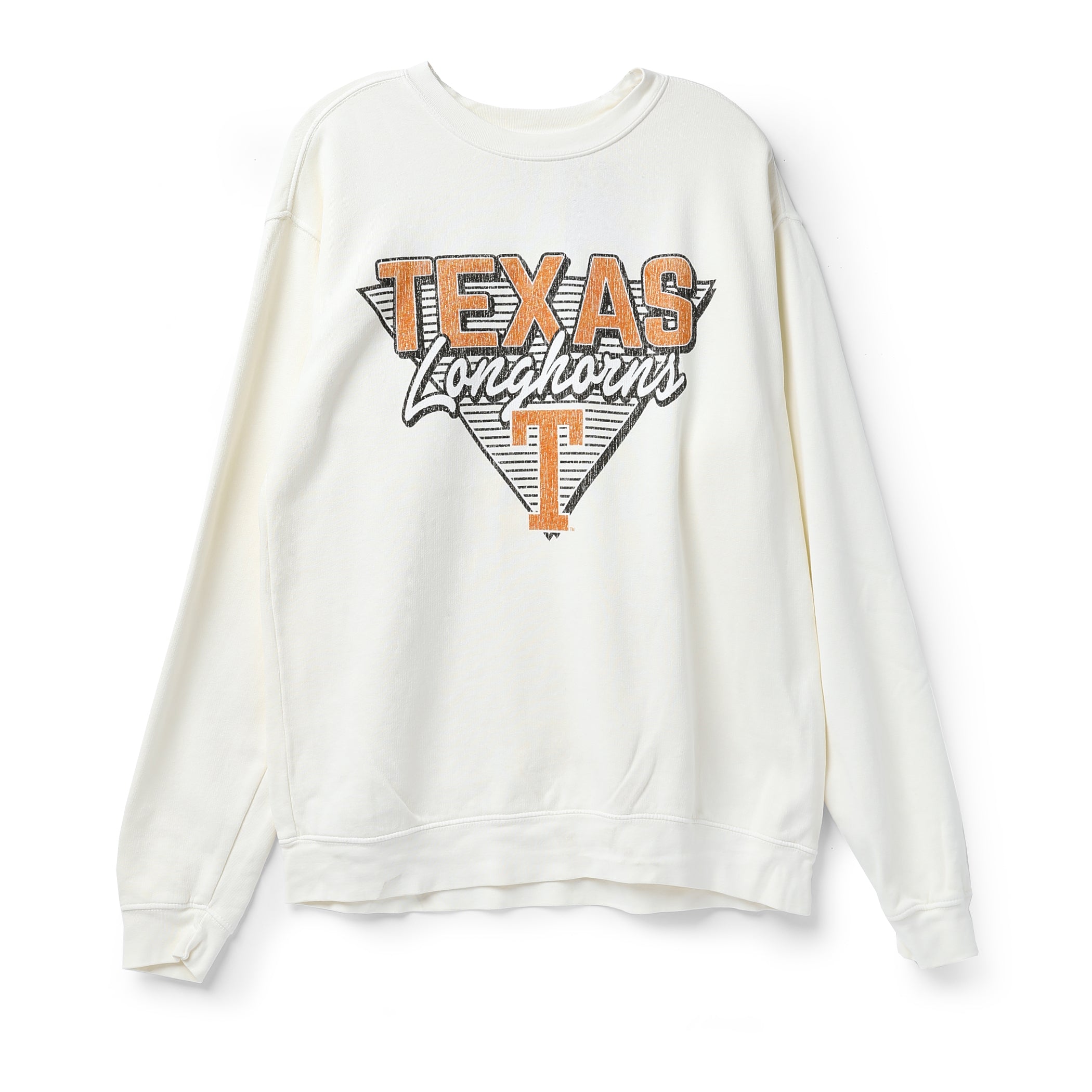 Texas Longhorns Vault "T" Triangle Fleece Crew