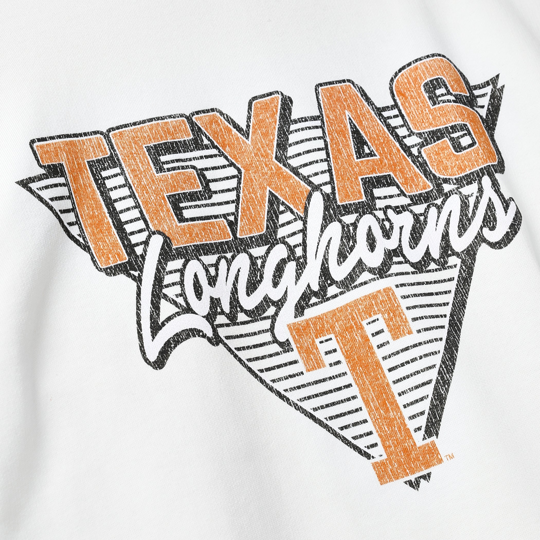 Texas Longhorns Vault "T" Triangle Fleece Crew