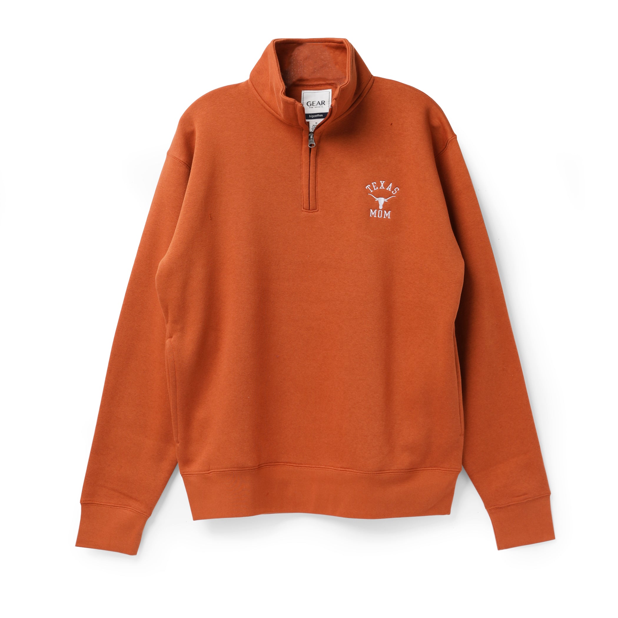 Texas Longhorns Gear Mom Fleece Quarter Zip