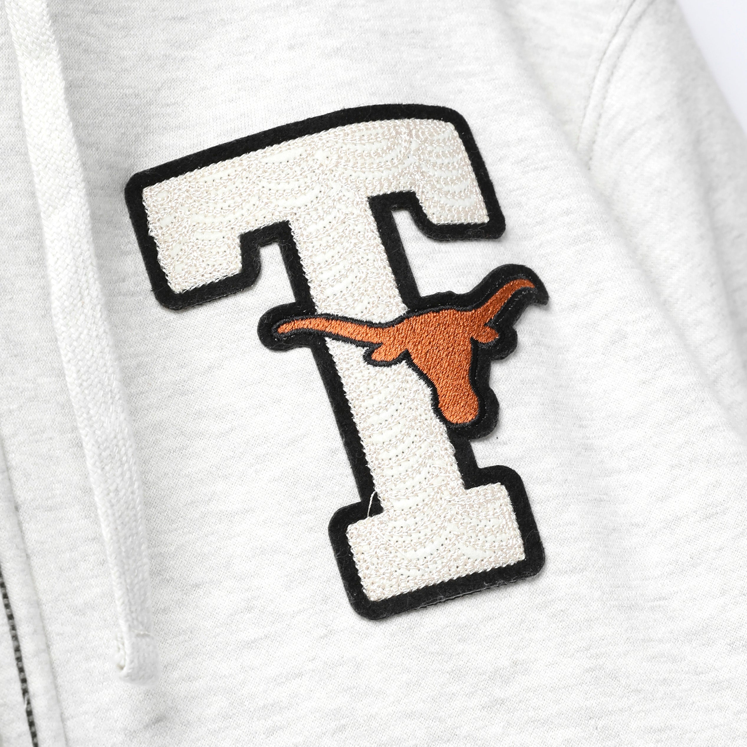 Texas Longhorns Longhorn Club Bevo Bouclé Fleece Full-Zip