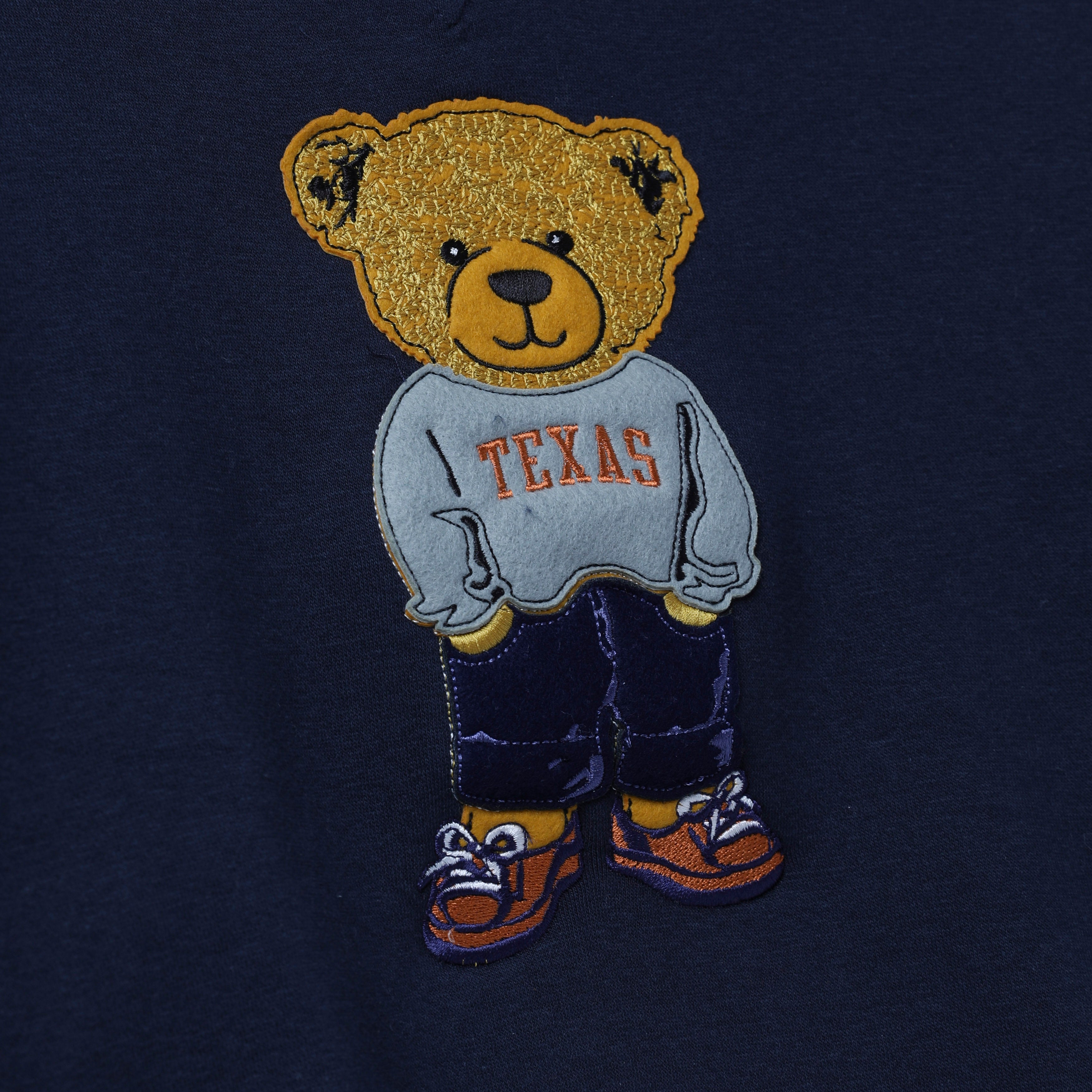 Texas Longhorns Gear Embroidered Bear Crew