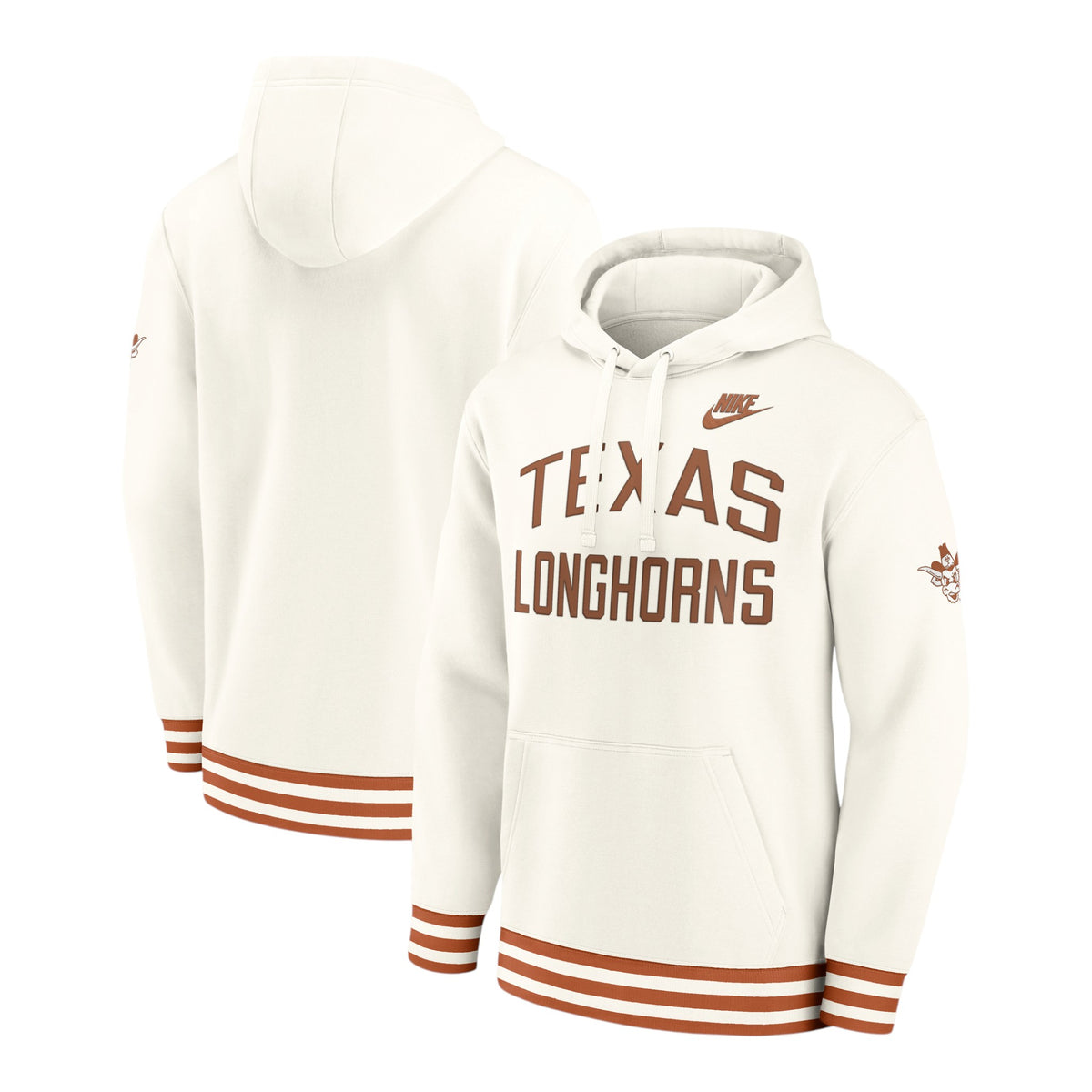 Nike Texas Longhorns Legacy Twill Retro Fleece Hoodie