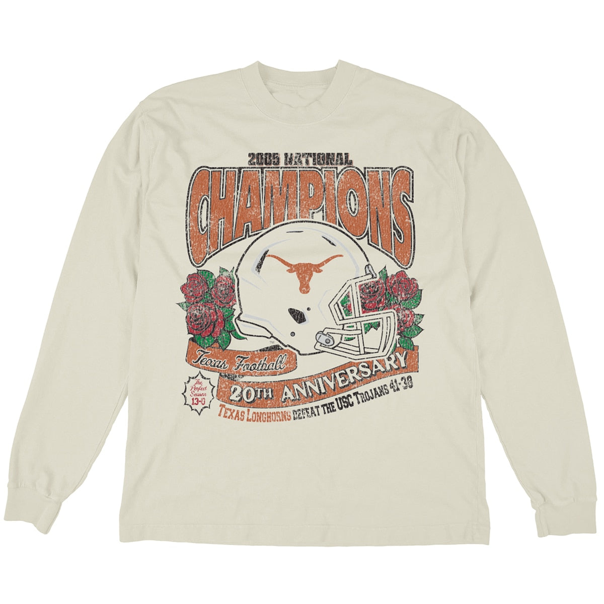 Texas Longhorns 2005 National Champions 20th Anniversary Crew