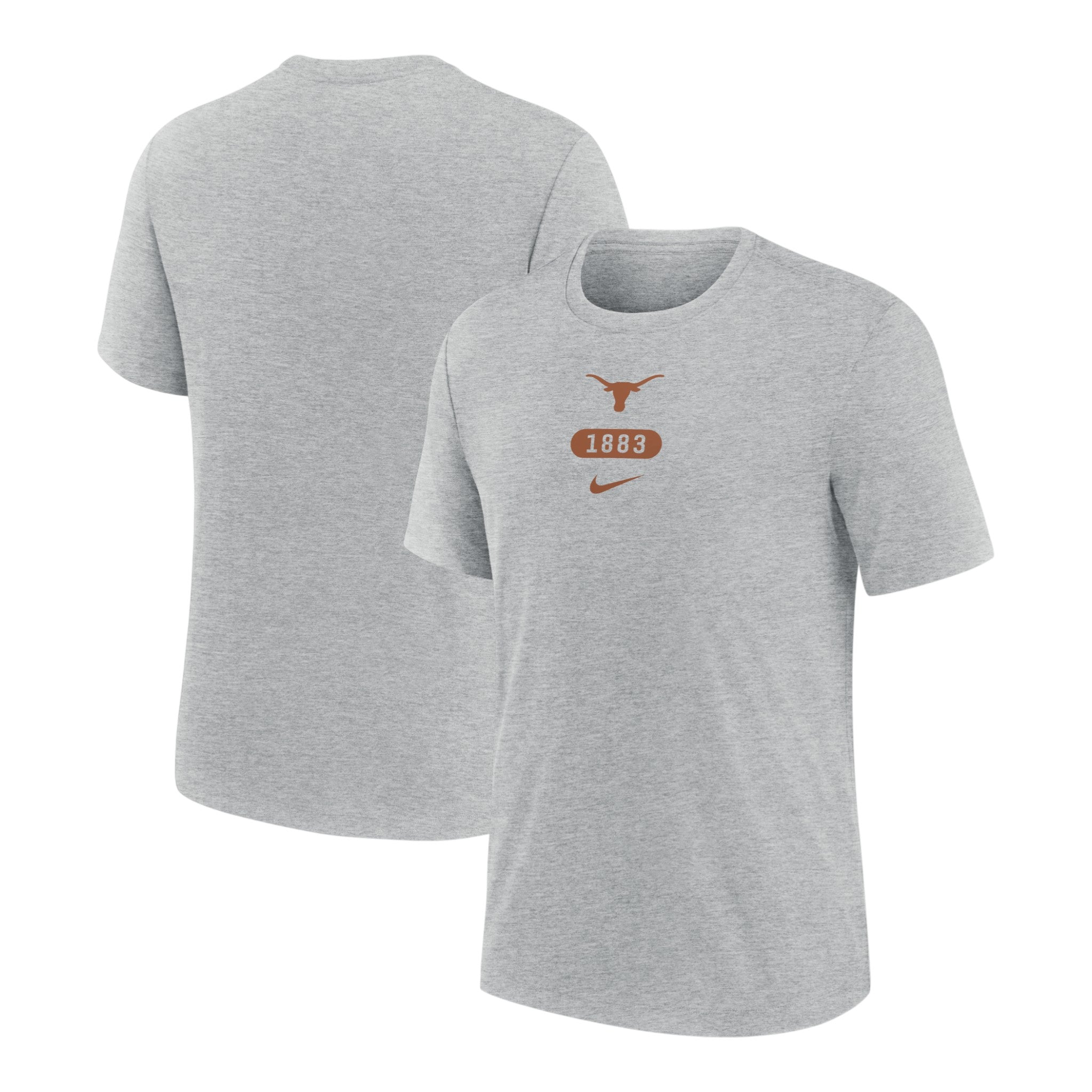 Nike Texas Longhorns Stacked Pill Triblend Tee