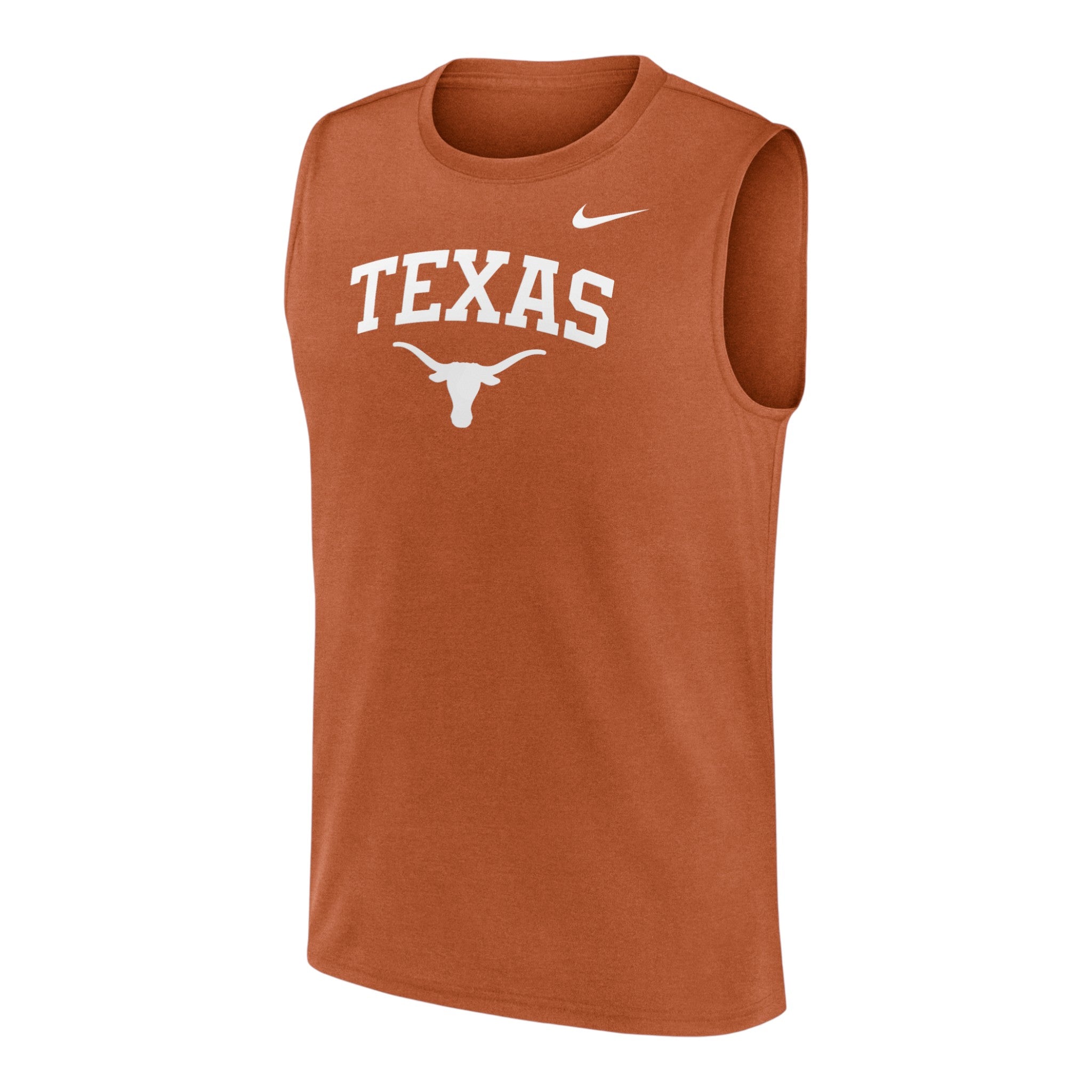 Nike Texas Longhorns Arch Logo Legend Muscle Tank Burnt Orange