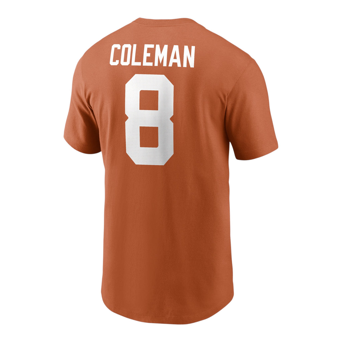 Nike Texas Longhorns Cam Coleman #8 Tee