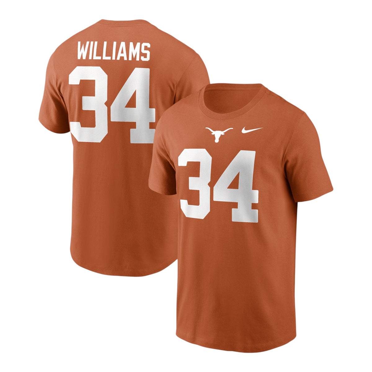 Nike Texas Longhorns Ricky Williams #34 Tee