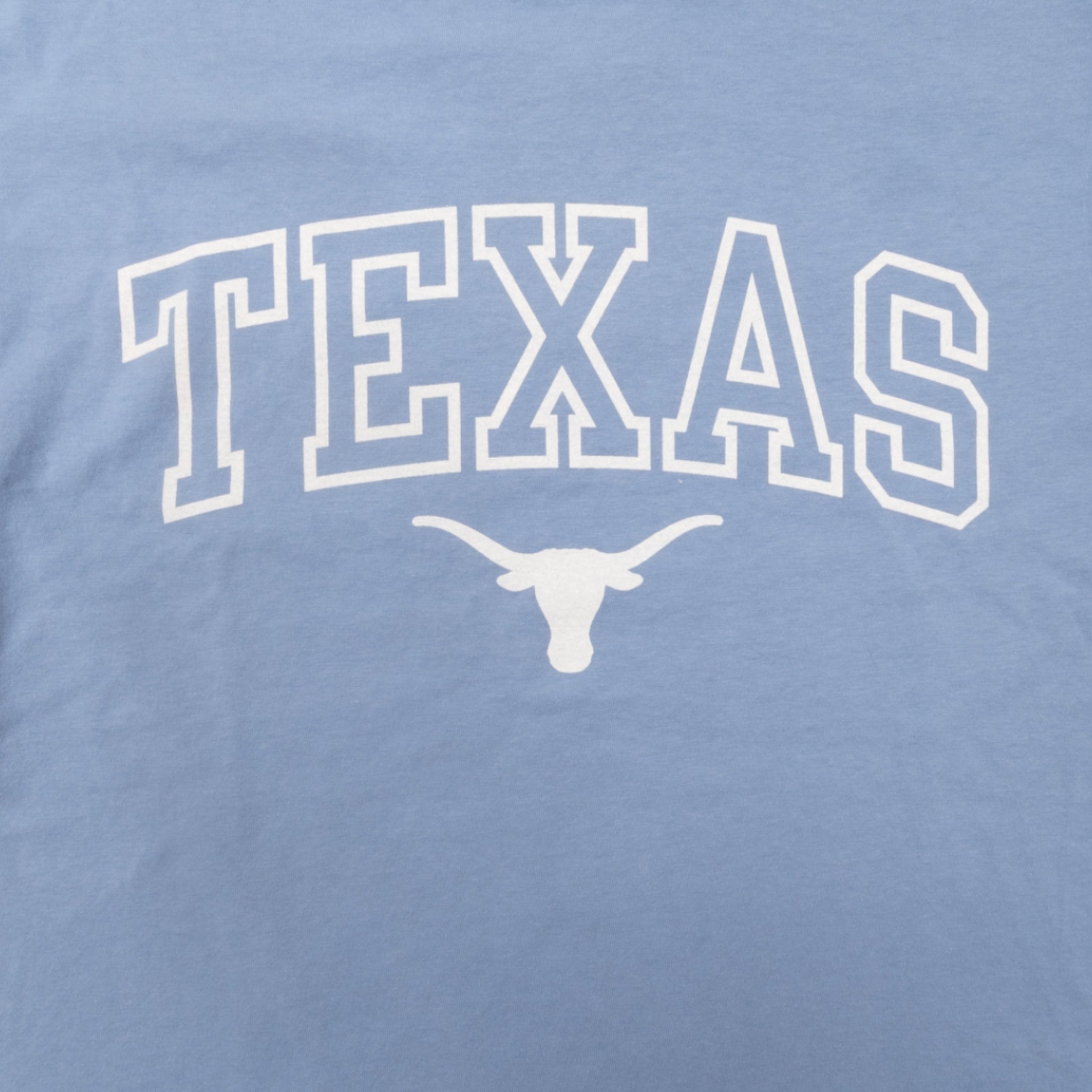 Texas Longhorns Spring Arch Over Bevo ComfortWash Tee Blue