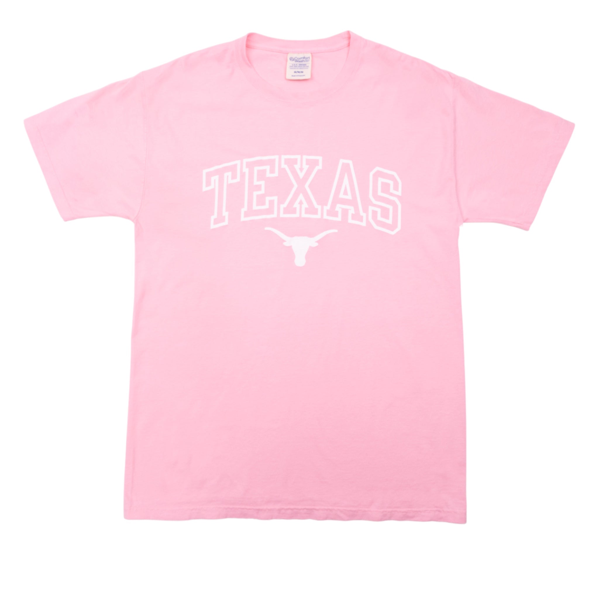 Texas Longhorns Spring Arch Over Bevo ComfortWash Tee