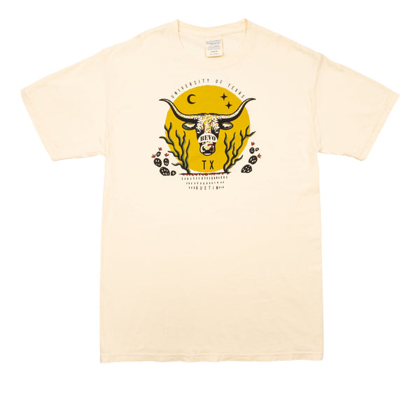 Texas Longhorns Bevo and Sun ComfortWash Tee | University Co-op
