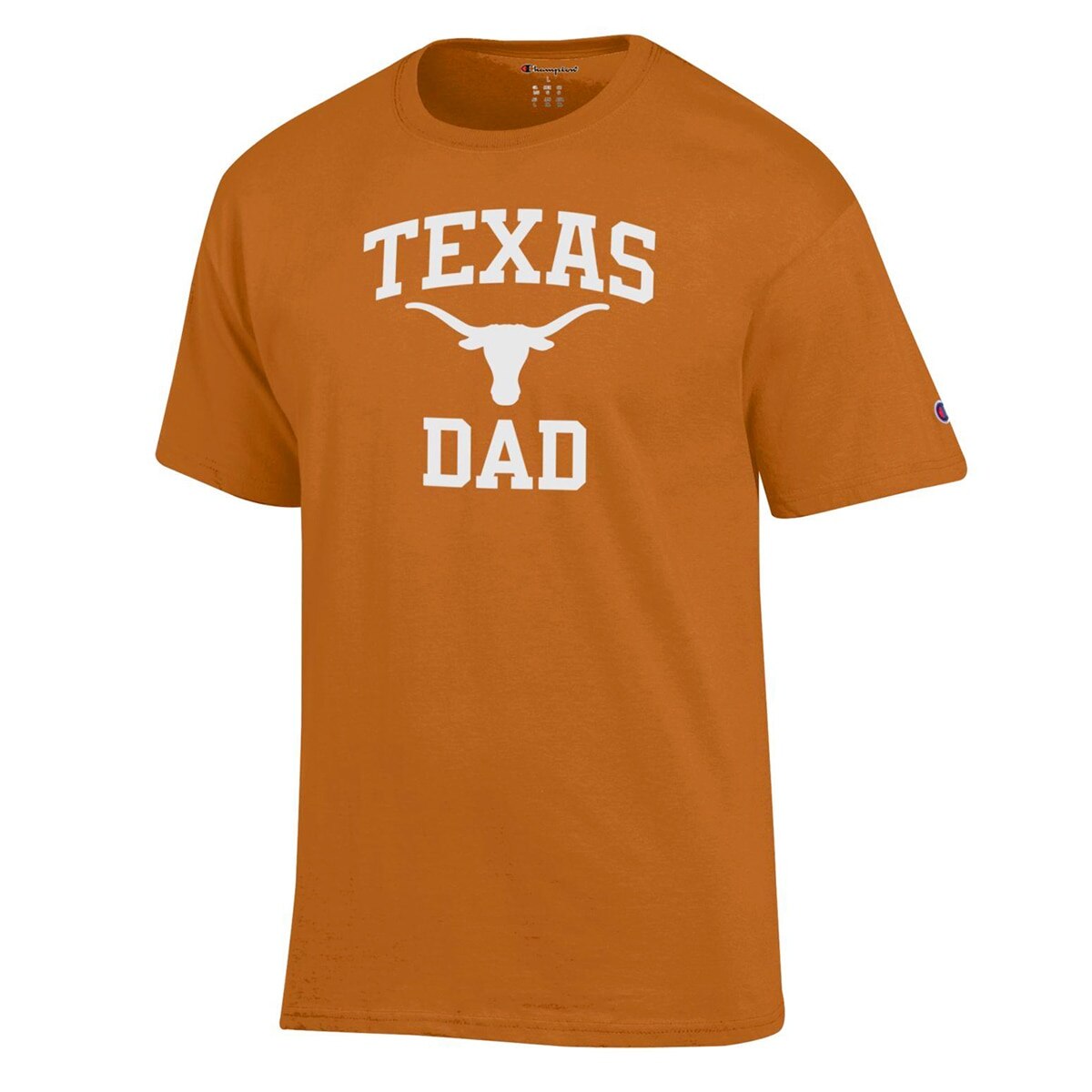 Champion Texas Longhorns Dad Arch Tee