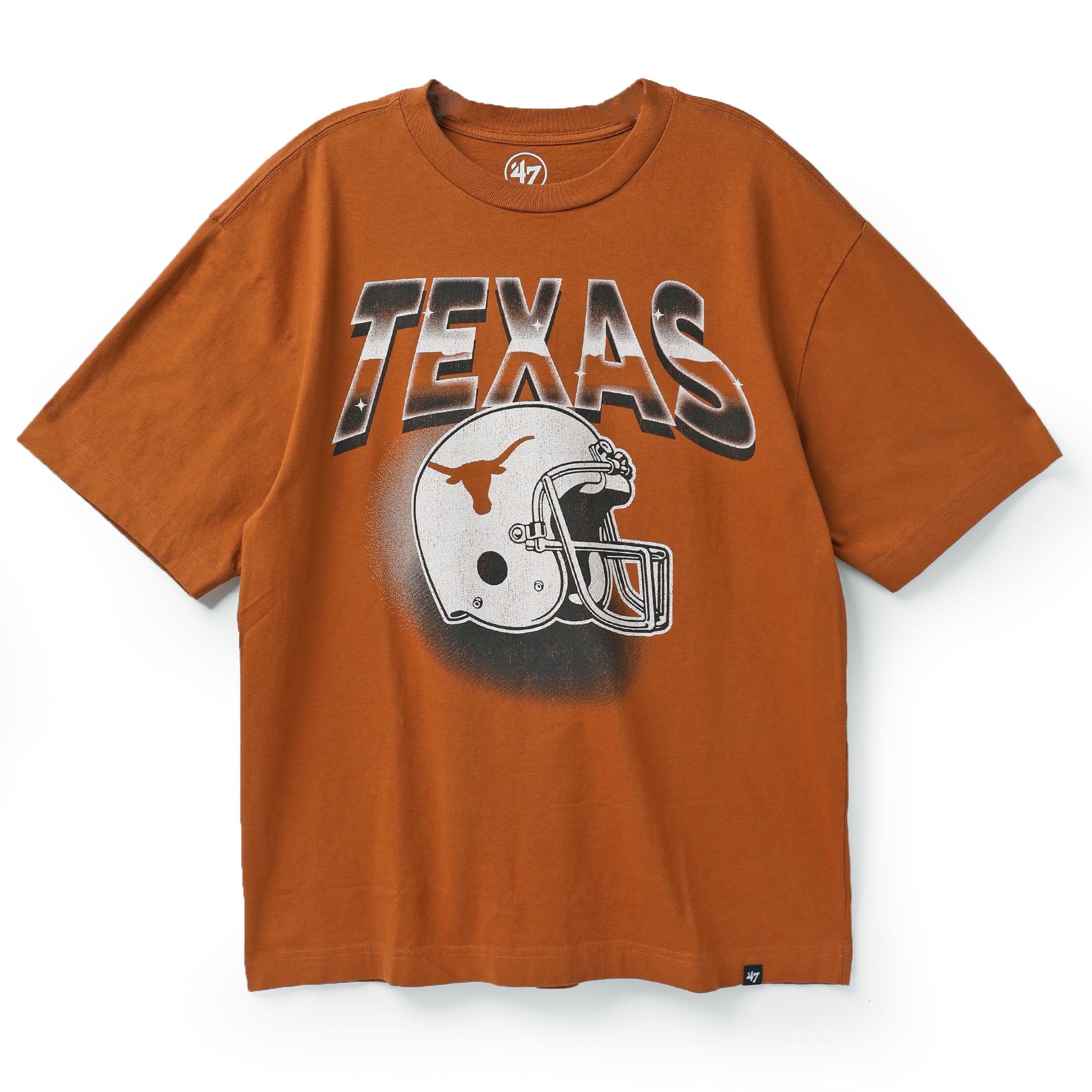 Texas Longhorns '47 Smooth Fade Helmet Tee
