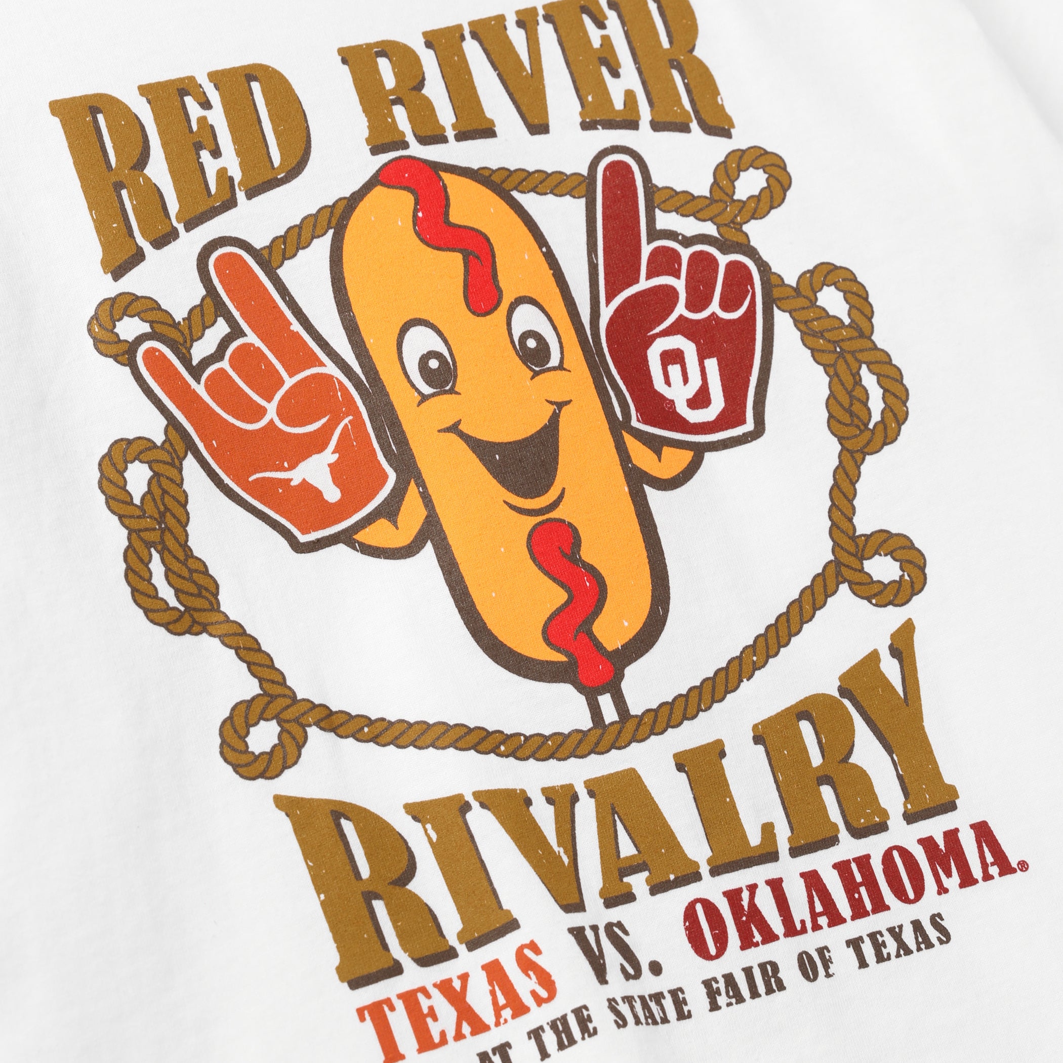 Champion Red River Rivalry Corn Dog Tee