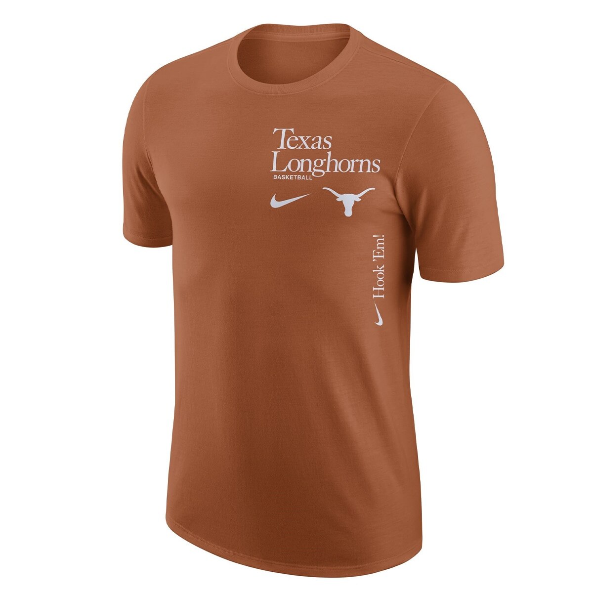 Nike Texas Longhorns Basketball Side Hook'em Tee