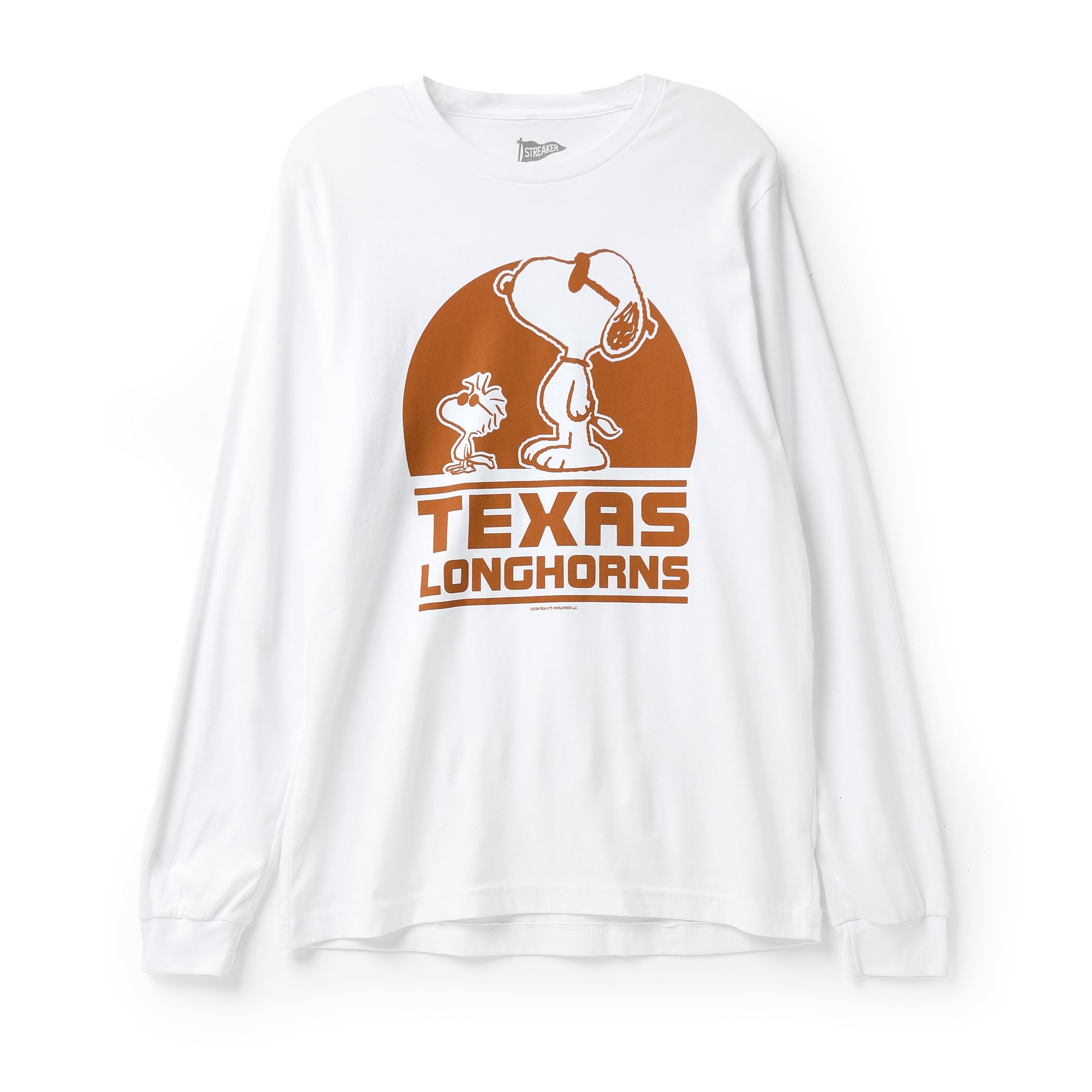 Texas Longhorns Peanuts in the Sun Long Sleeve Tee