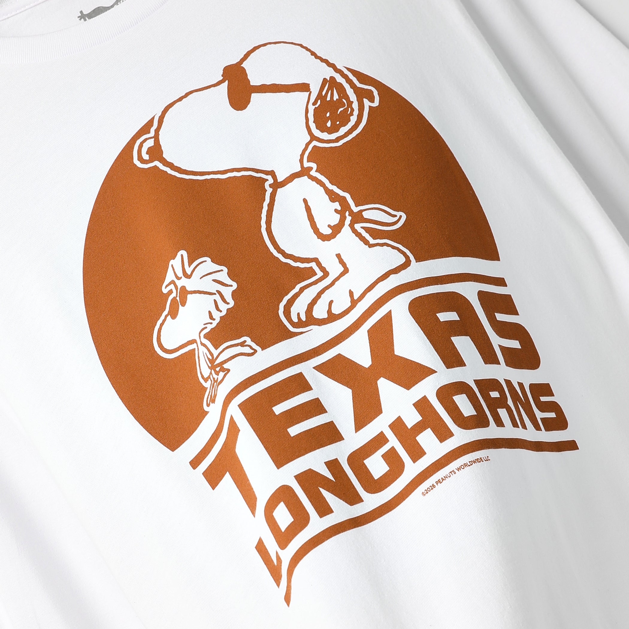 Texas Longhorns Peanuts in the Sun Long Sleeve Tee