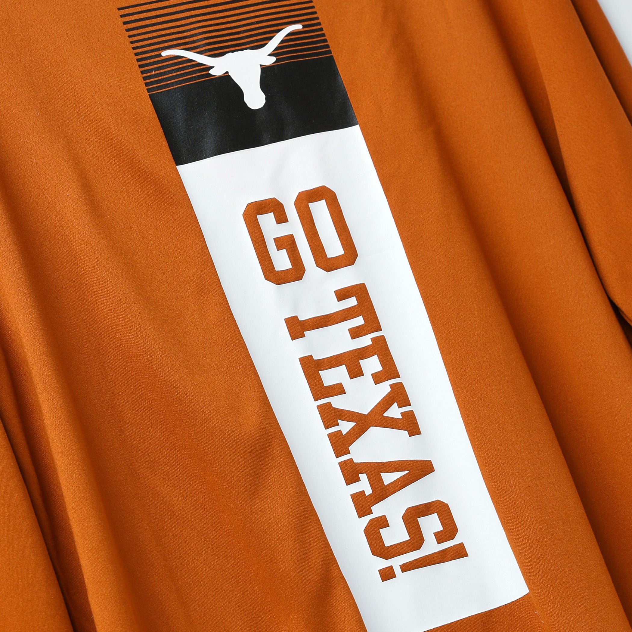 Nike Texas Longhorns Legend Stack Front and Back Long Sleeve Tee