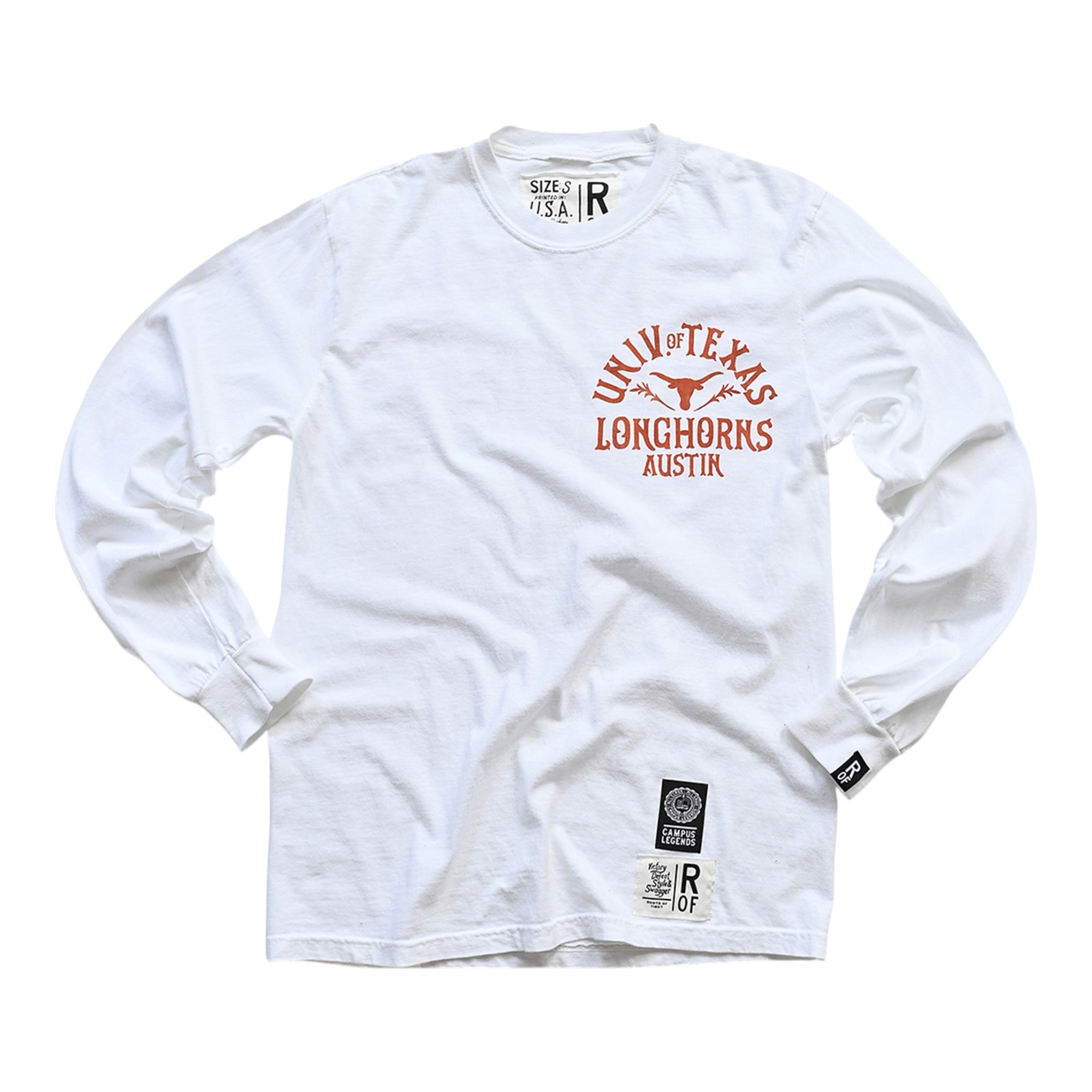 Texas Longhorns Hook' Em Long Sleeve Tee