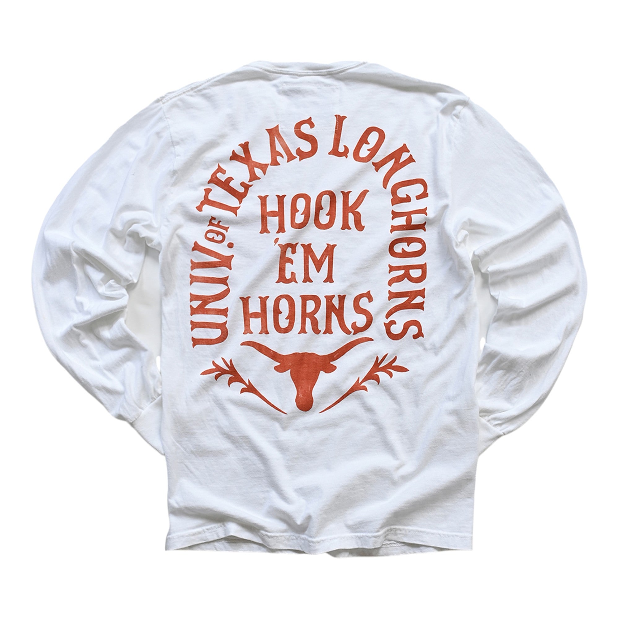 Texas Longhorns Hook' Em Long Sleeve Tee