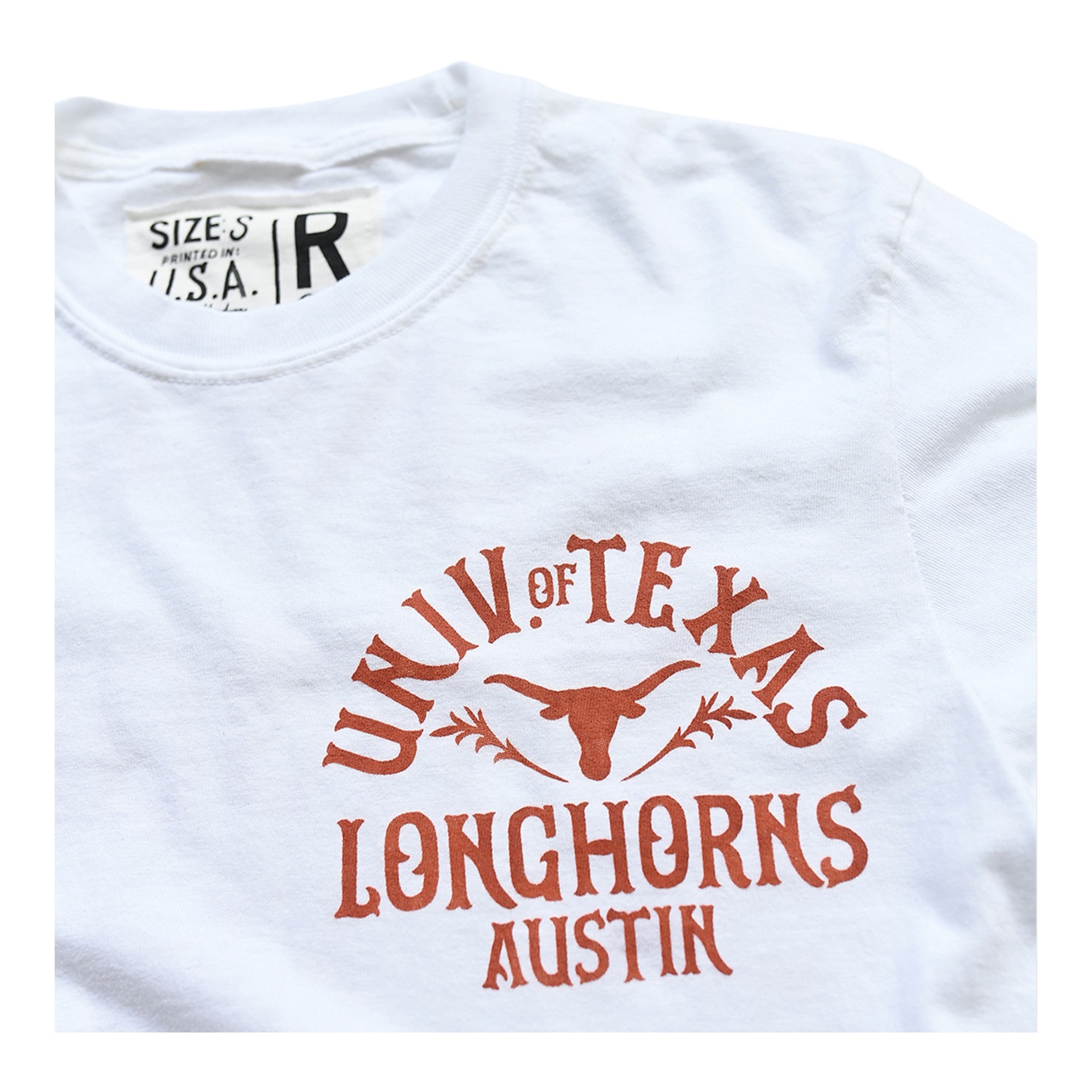 Texas Longhorns Hook' Em Long Sleeve Tee
