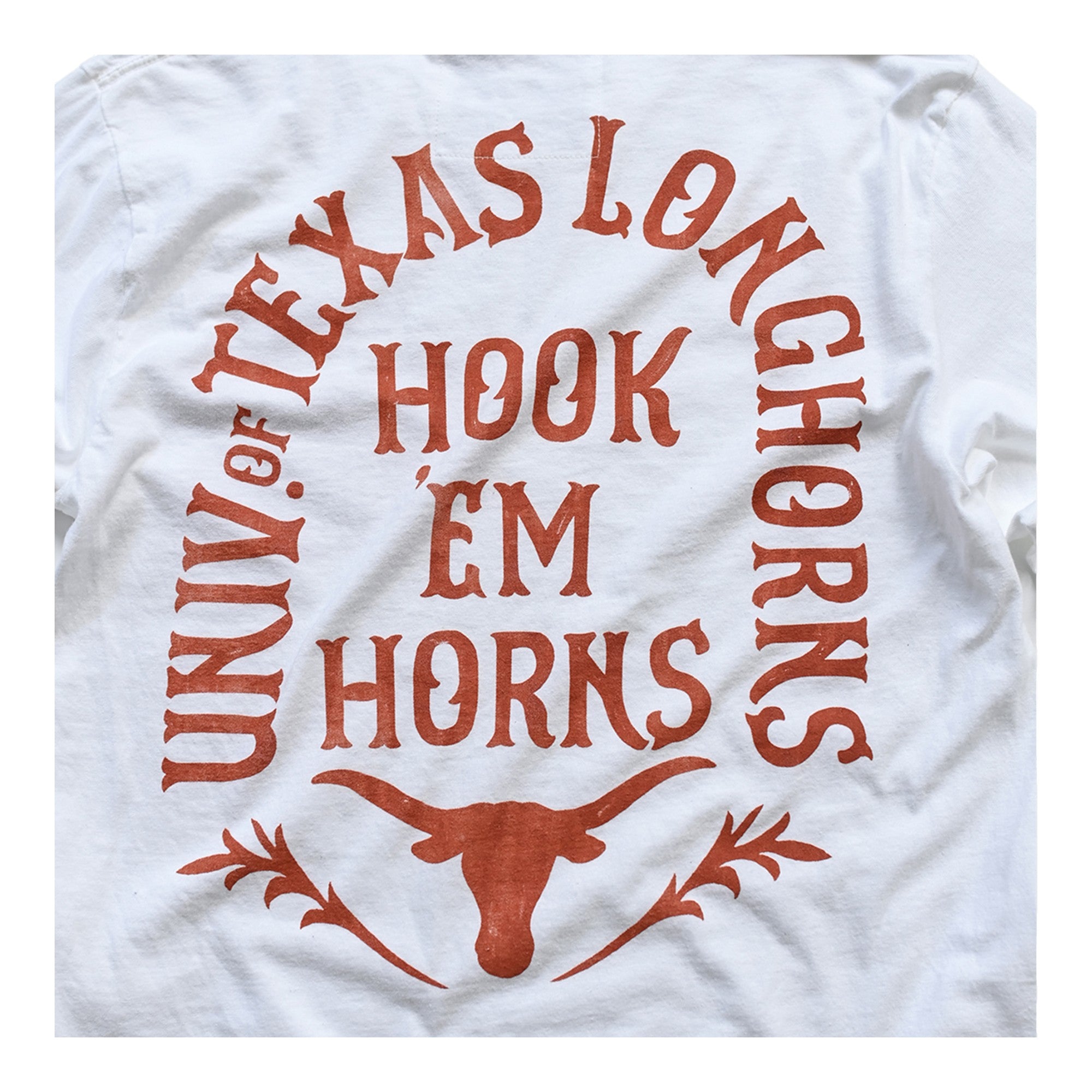 Texas Longhorns Hook' Em Long Sleeve Tee