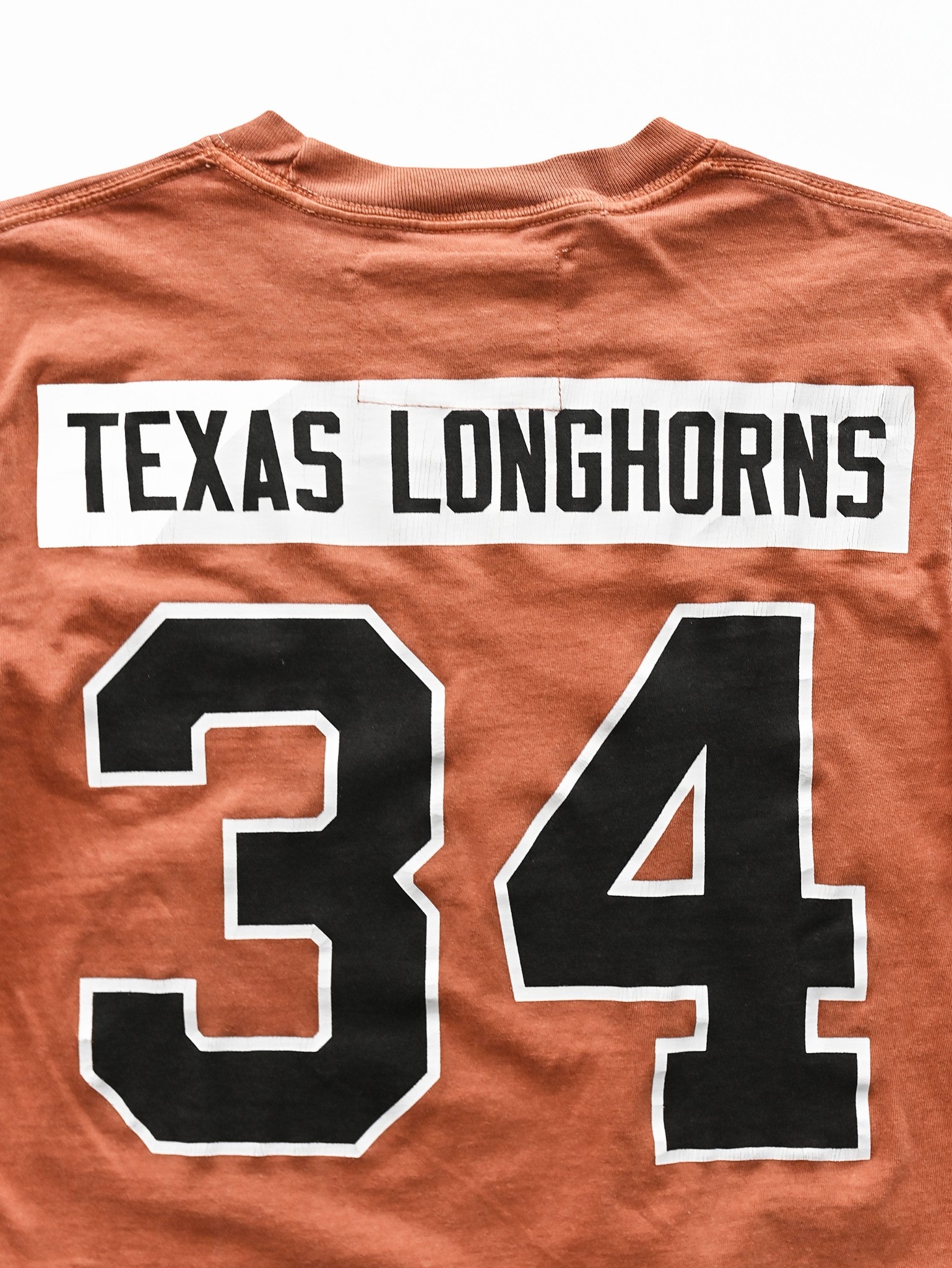 Roots of Fight Texas Longhorns Ricky Williams #34 Front and Back Long Sleeve Tee