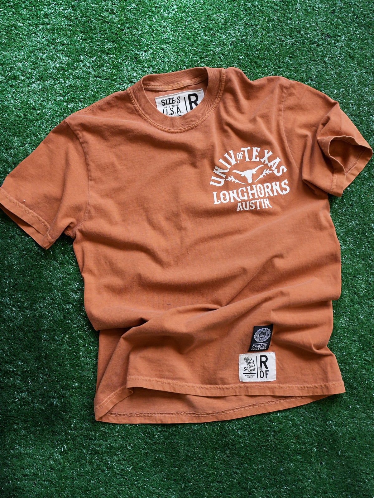 Roots of Fight University of Texas Front and Back Tee