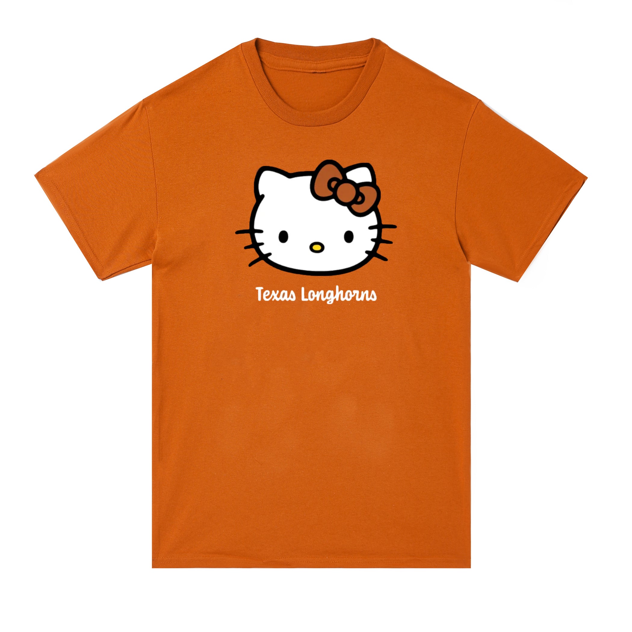 Texas Longhorns Hello Kitty Bow Out Tee
