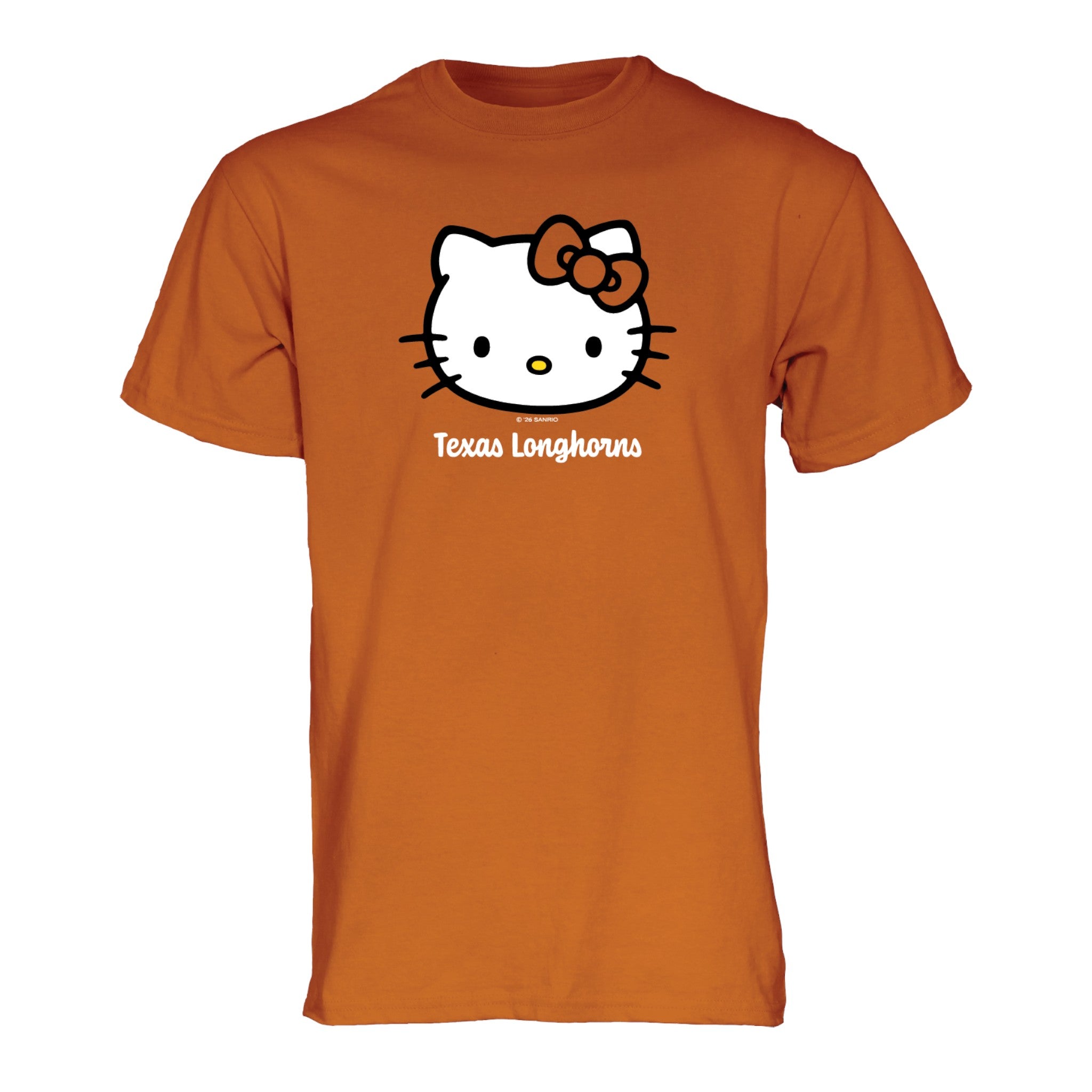 Texas Longhorns Hello Kitty Bow Out Tee