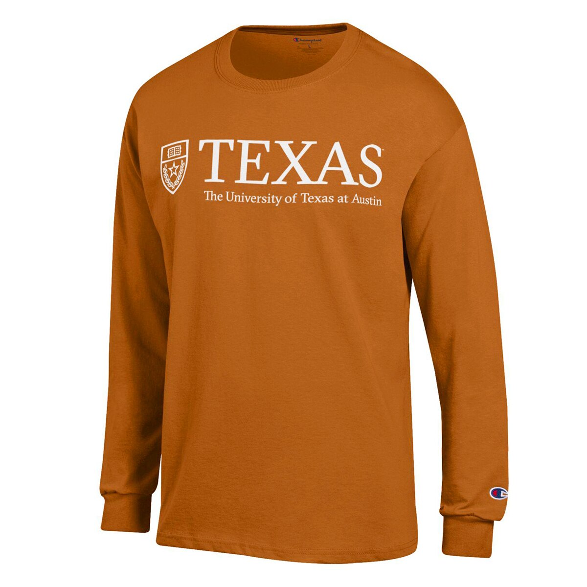 Champion University of Texas Shield Long Sleeve Tee