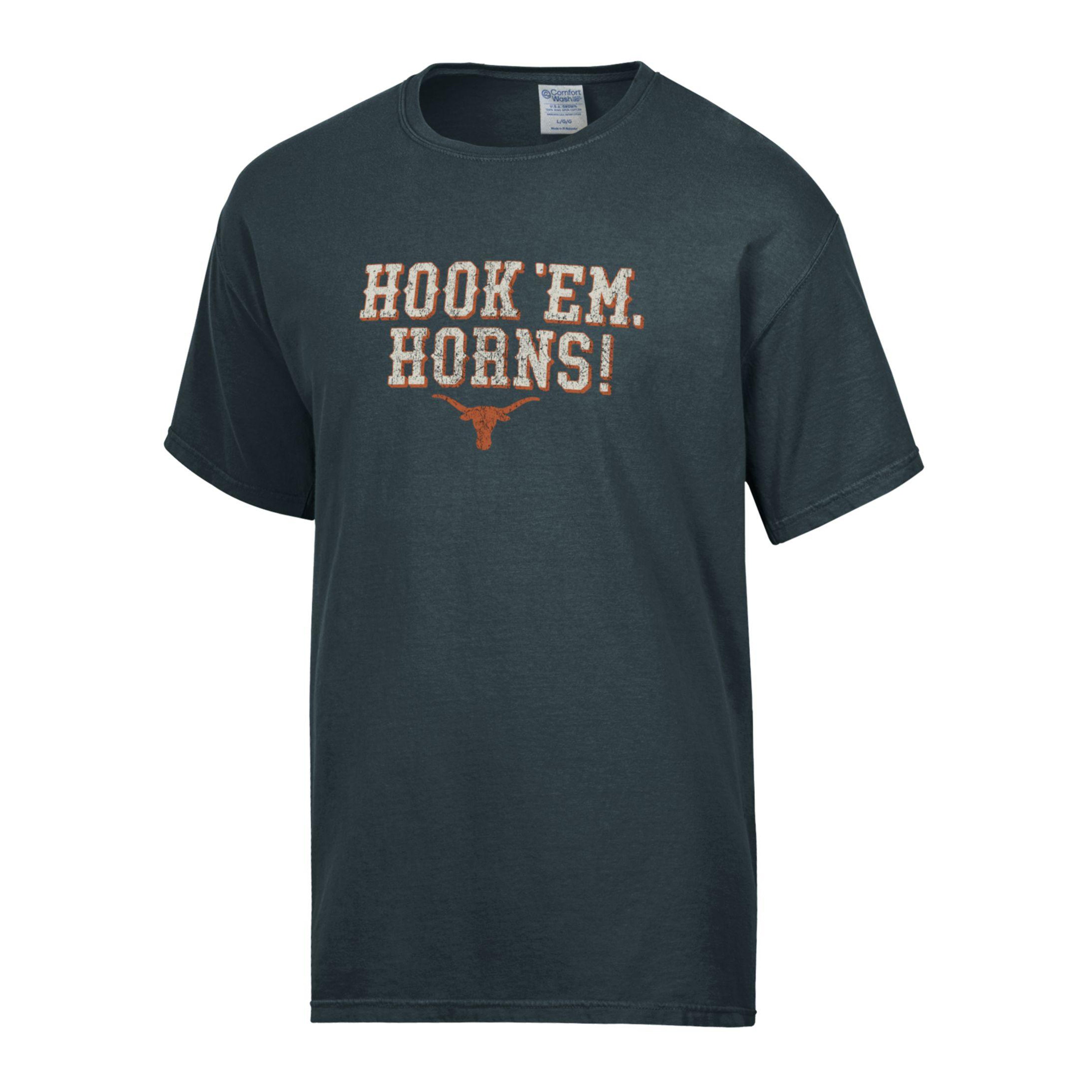 Texas Longhorns Western Hook'em Horns ComfortWash Tee