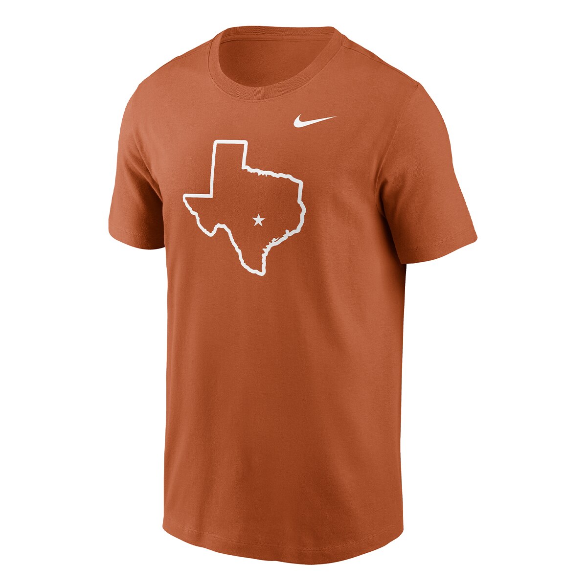 Nike Texas Longhorns State Outline Cotton Tee