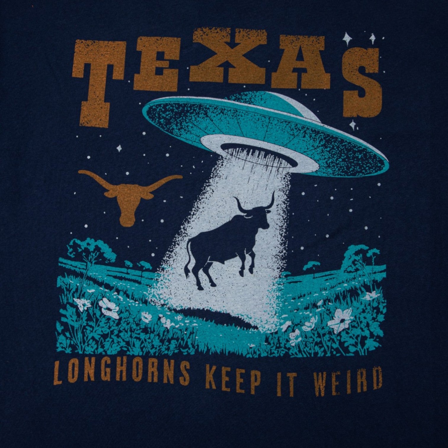 Texas Longhorns Keep it Weird ComfortWash Tee