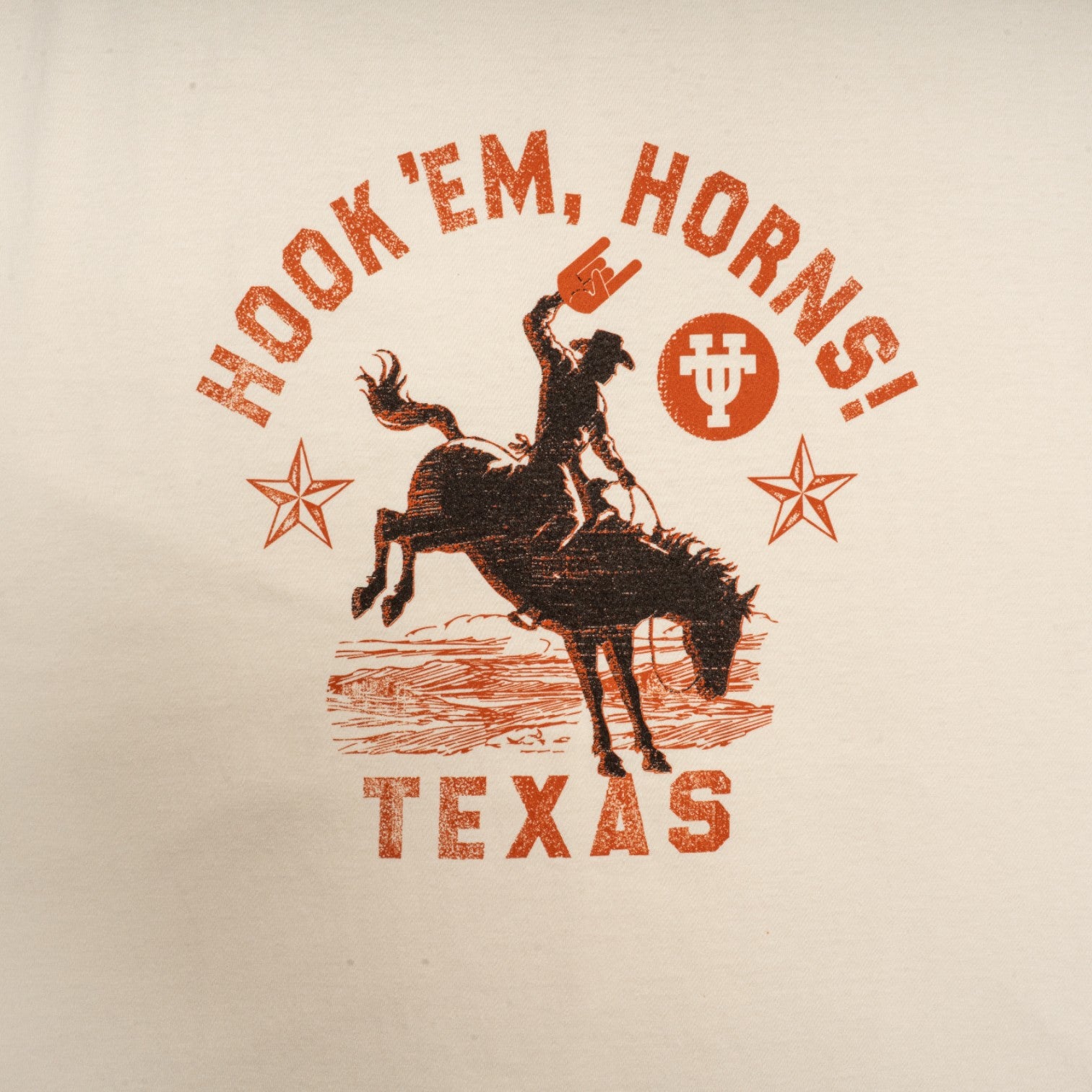 Texas Longhorns Hook'em Cowboy ComfortWash Tee