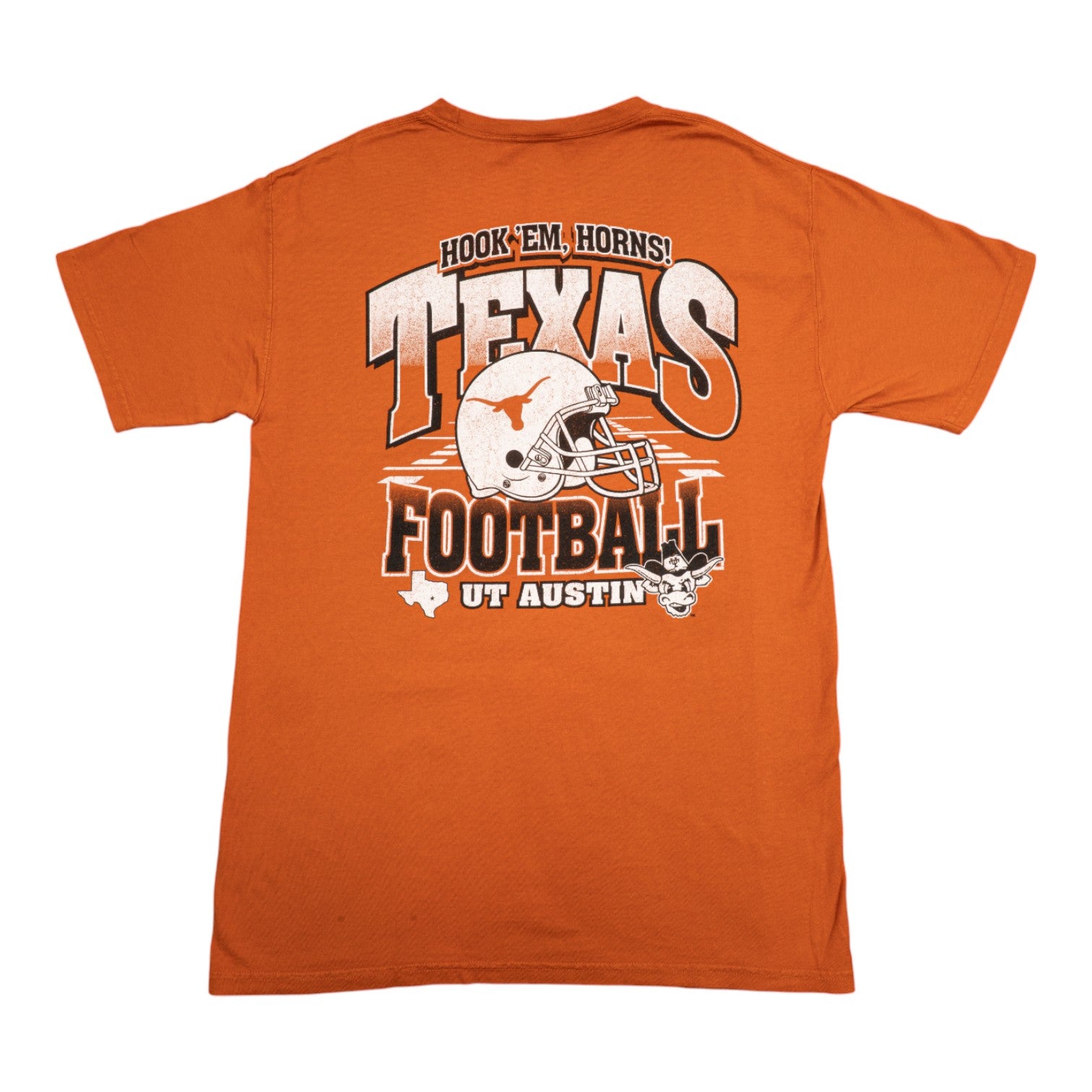 Texas Longhorns Helmet on Field ComfortWash Tee