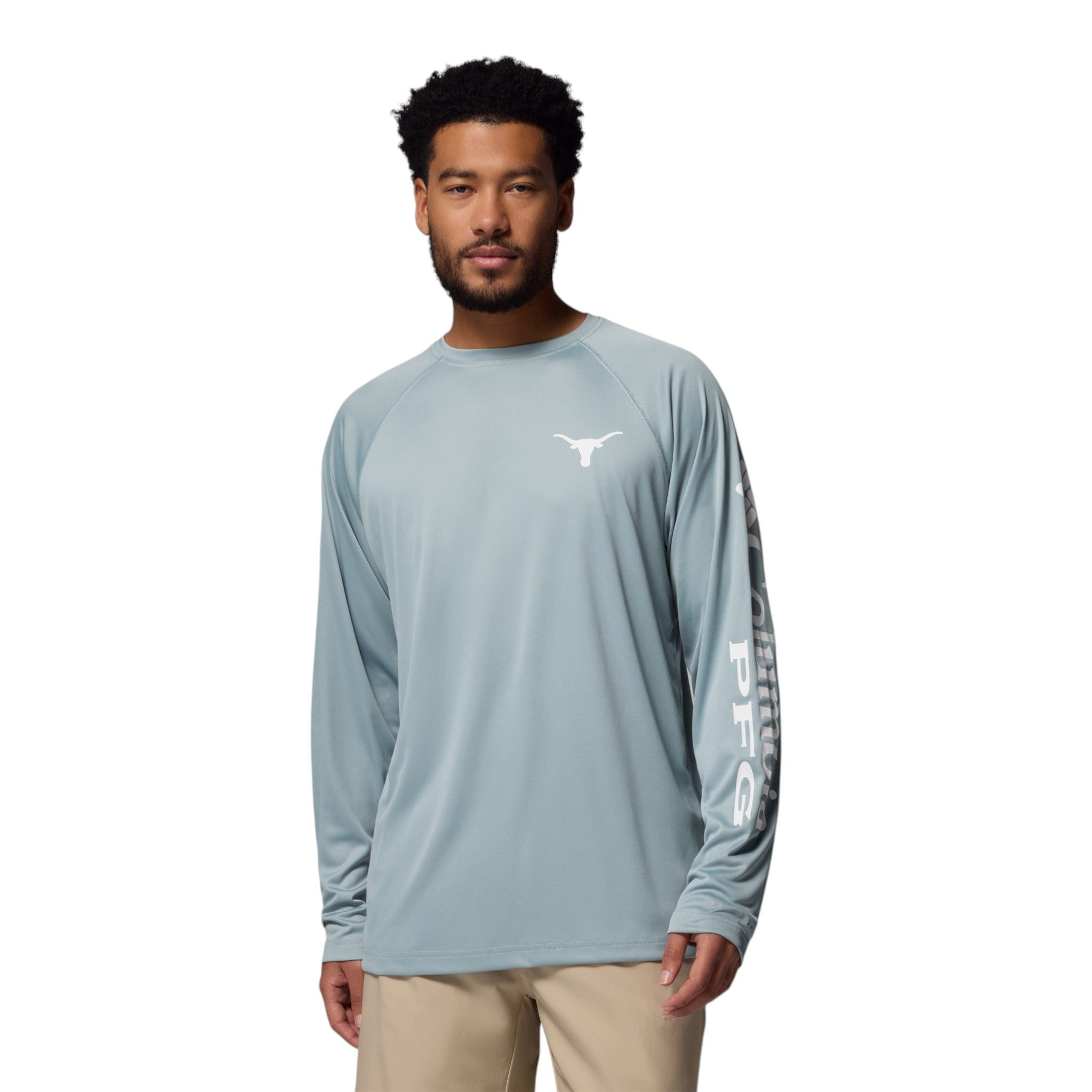Columbia Texas Longhorns Long Sleeve Terminal Tackle Tee