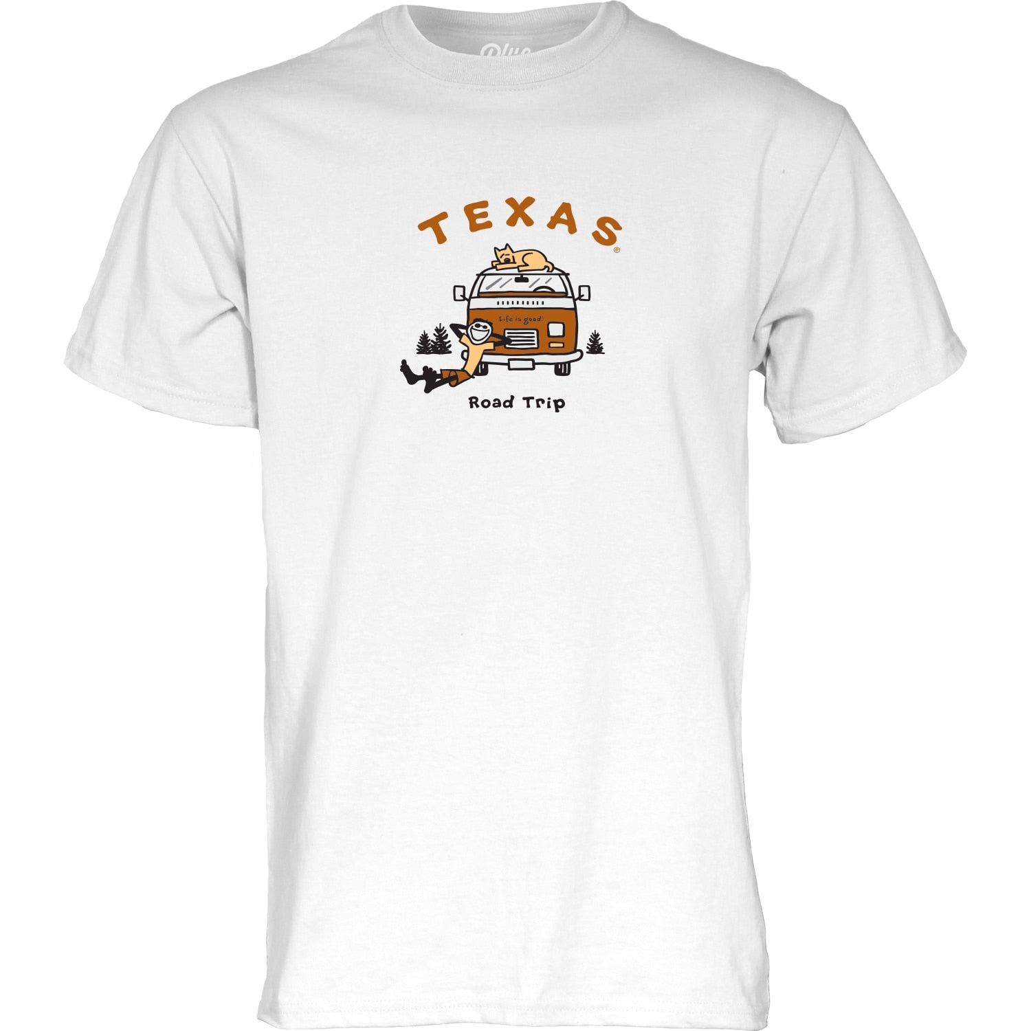 Life Is Good Texas Longhorns Van Tee