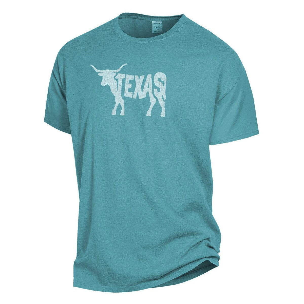 Texas Longhorns Word In Mascot ComfortWash Tee