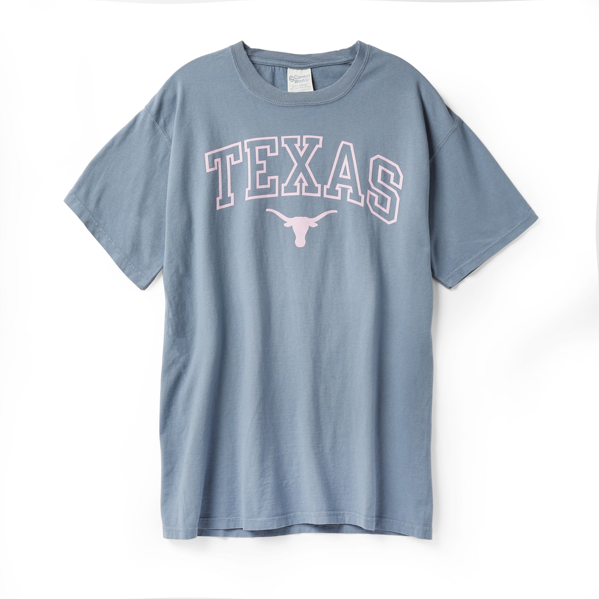 Texas Longhorns Arch over Bevo Hot Color ComfortWash Tee