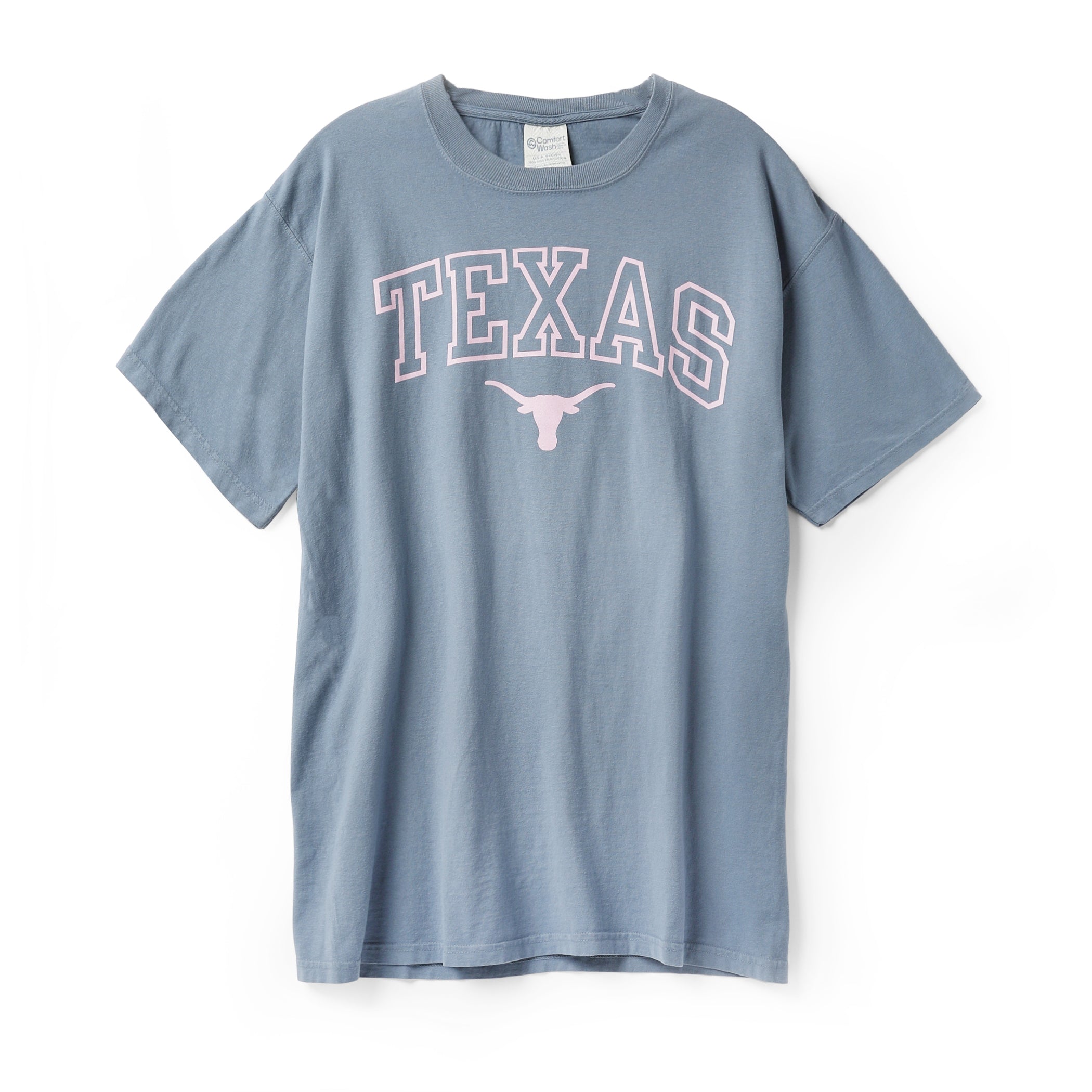 Texas Longhorns Arch over Bevo Hot Color ComfortWash Tee